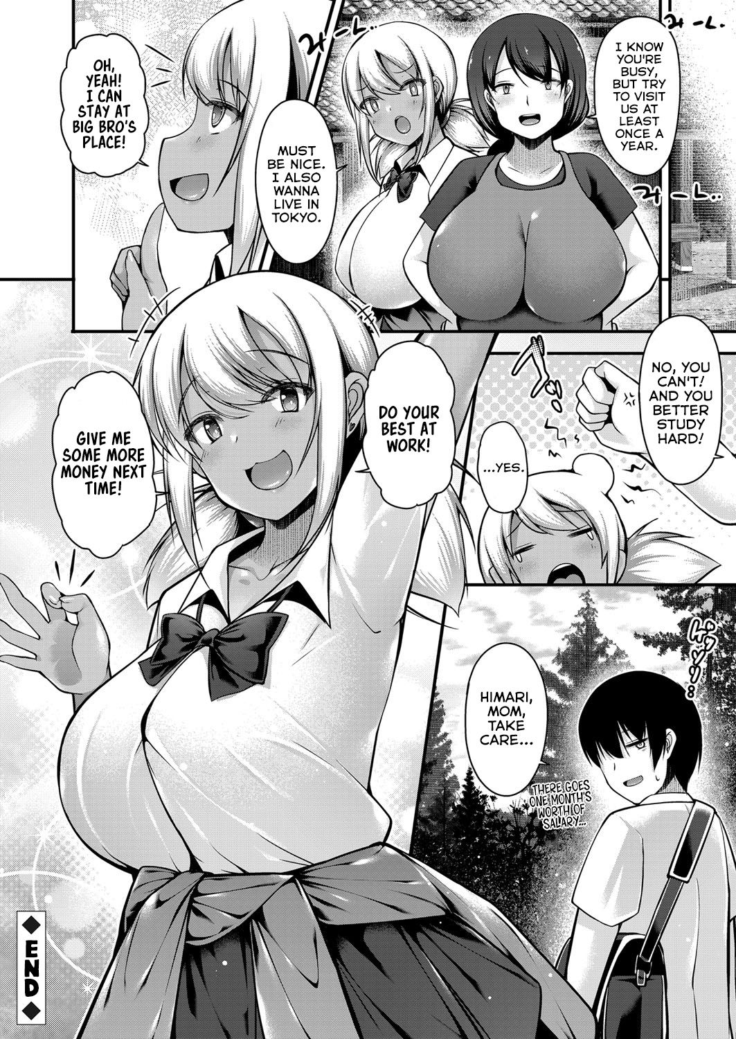 I Moved To The Countryside And Lived With My Black Gal Sister [Kotoba Ai] 1 . I Moved To The Countryside And Lived With My Black Gal Sister - Chapter 1 [Kotoba Ai] – page 24