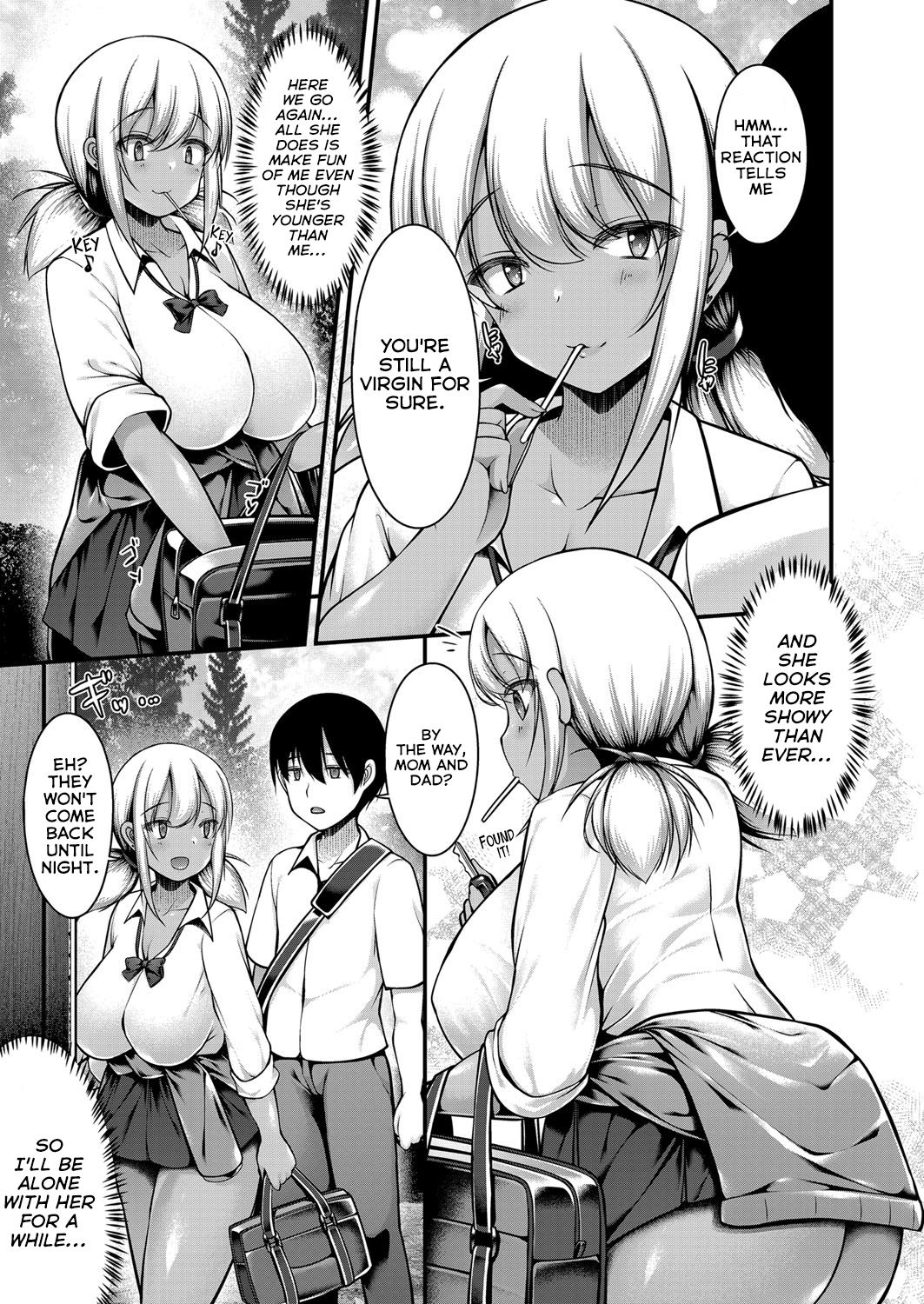 I Moved To The Countryside And Lived With My Black Gal Sister [Kotoba Ai] 1 . I Moved To The Countryside And Lived With My Black Gal Sister - Chapter 1 [Kotoba Ai] – page 5