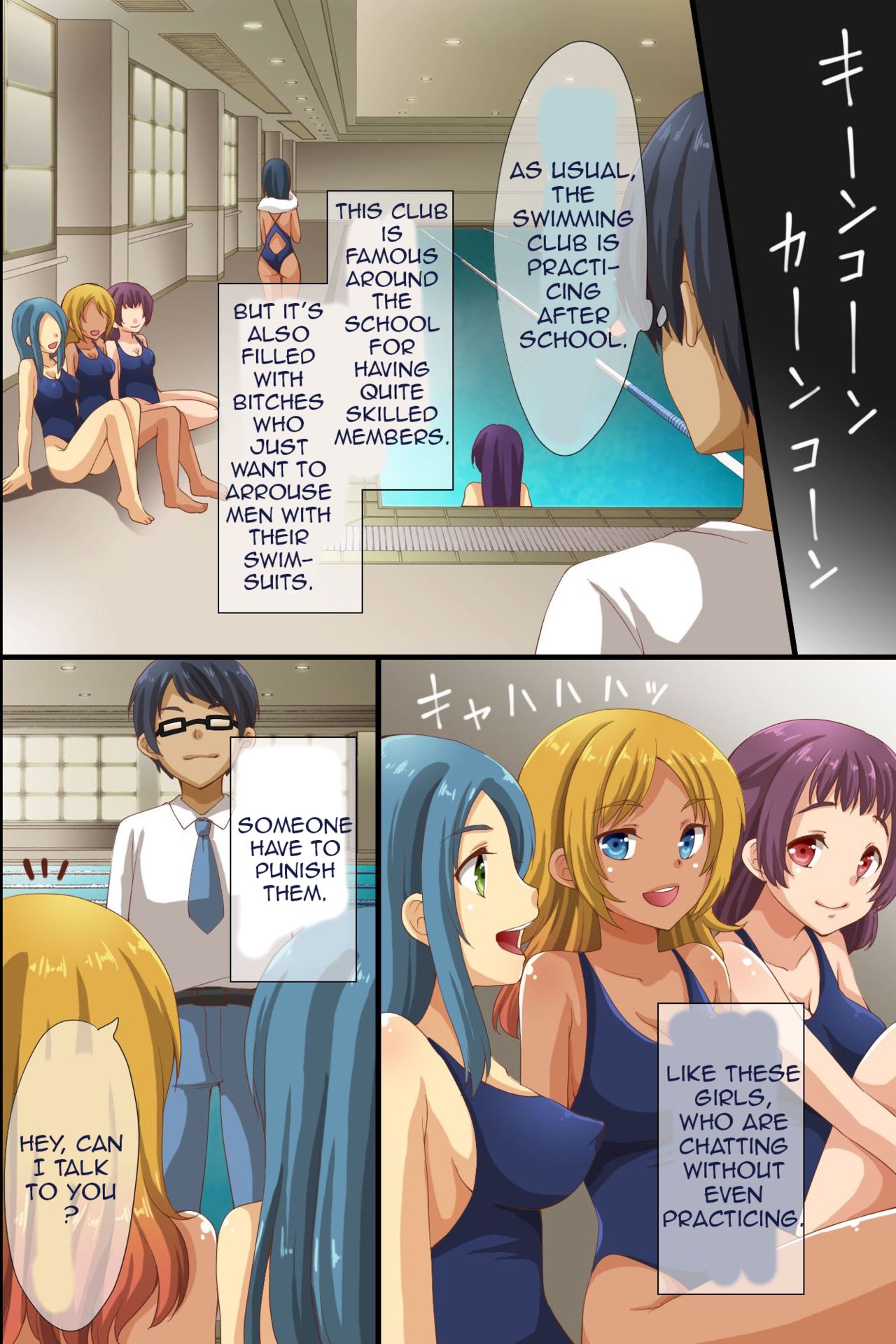 Dominance over the whole school – Everyone in this school is hypnotized! [Asazuki Norito] 2 . Dominance over the whole school - Chapter 2 - Everyone in this school is hypnotized! [Asazuki Norito] – page 36
