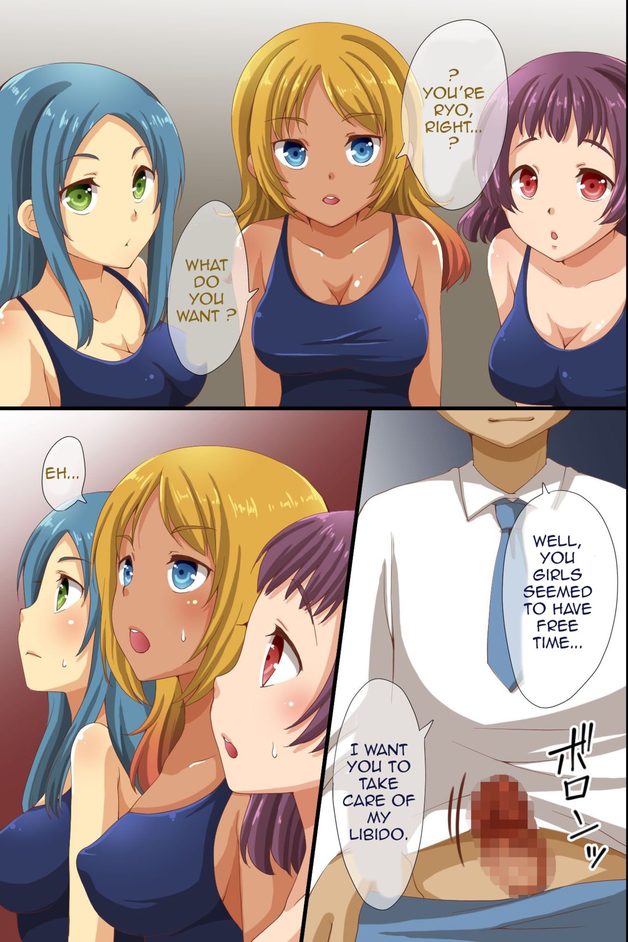 Dominance over the whole school – Everyone in this school is hypnotized! [Asazuki Norito] 2 . Dominance over the whole school - Chapter 2 - Everyone in this school is hypnotized! [Asazuki Norito] – page 37