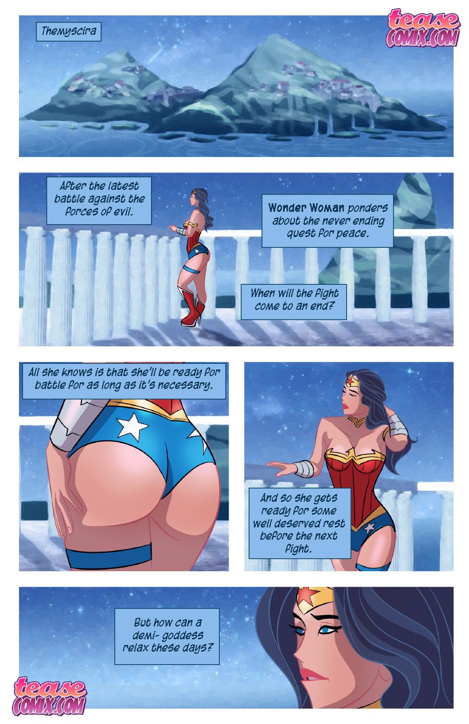 I Want Batcock (Justice League) [Tease Comix] 1 . I Want Batcock - Chapter 1 (Justice League) [Tease Comix] – page 2
