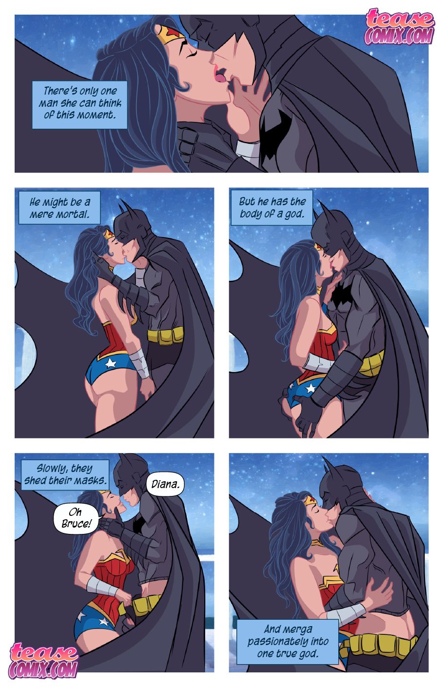 I Want Batcock (Justice League) [Tease Comix] 1 . I Want Batcock - Chapter 1 (Justice League) [Tease Comix] – page 5