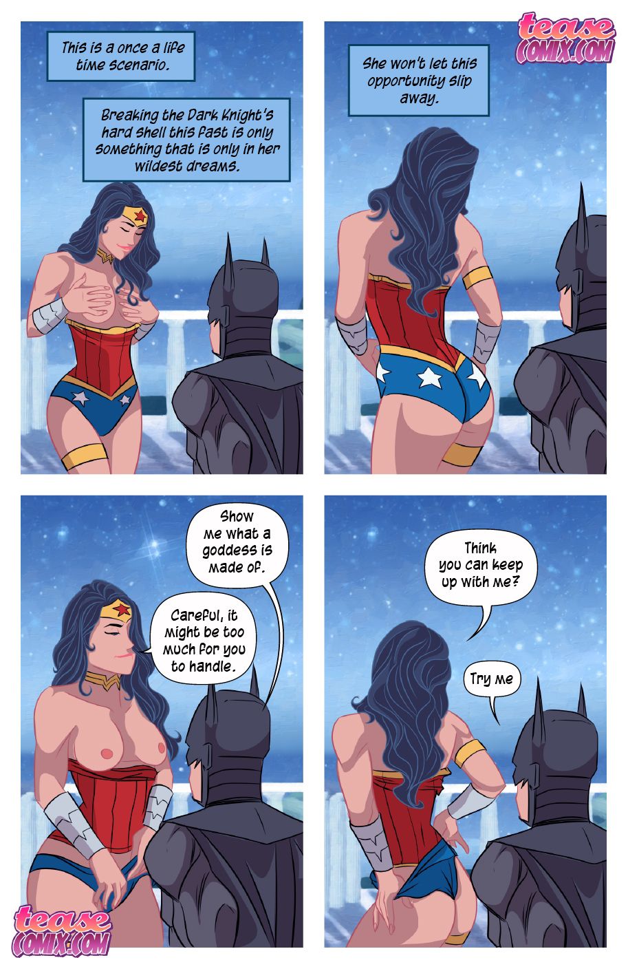 I Want Batcock (Justice League) [Tease Comix] 1 . I Want Batcock - Chapter 1 (Justice League) [Tease Comix] – page 6