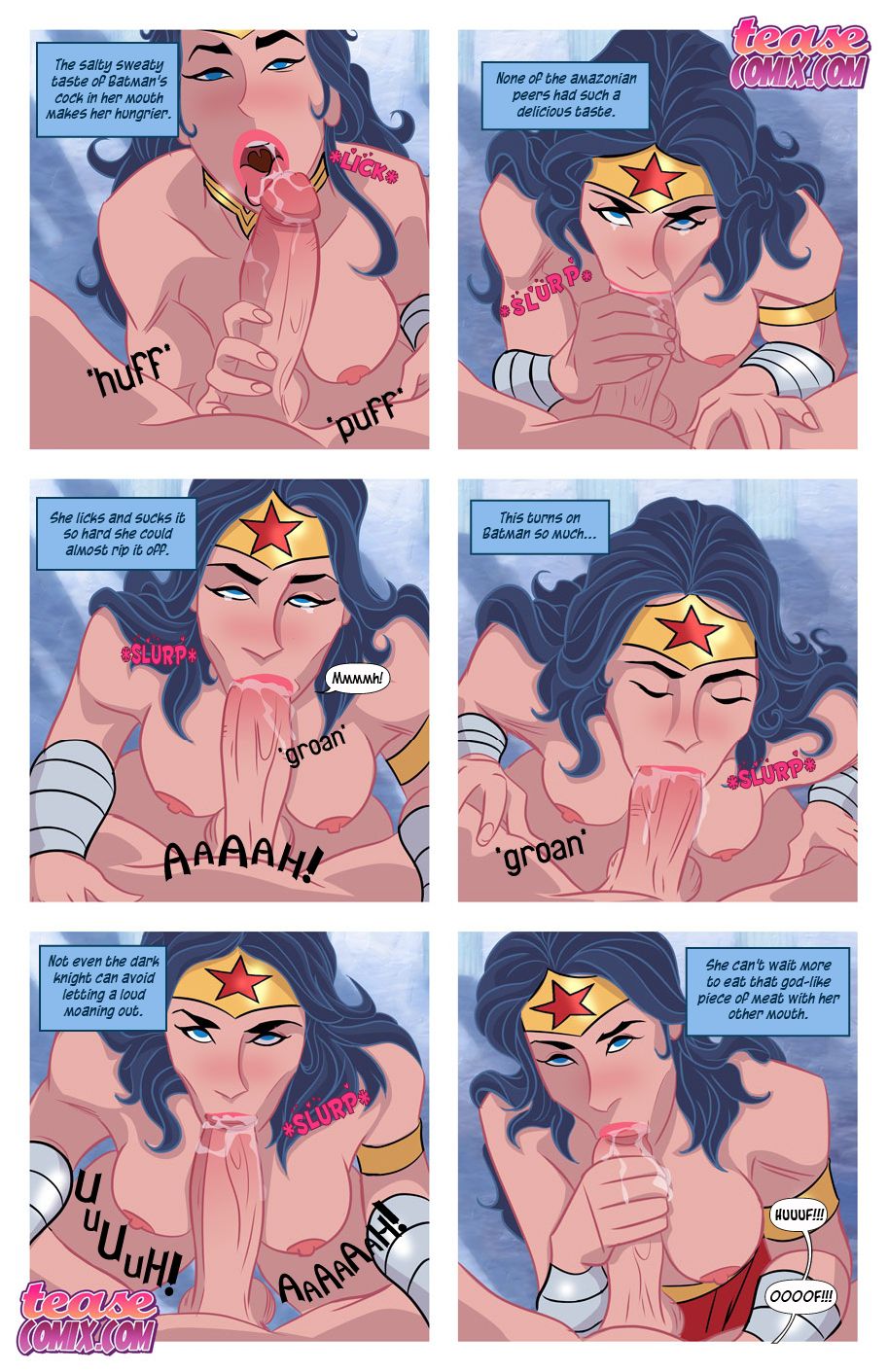 I Want Batcock (Justice League) [Tease Comix] 1 . I Want Batcock - Chapter 1 (Justice League) [Tease Comix] – page 9