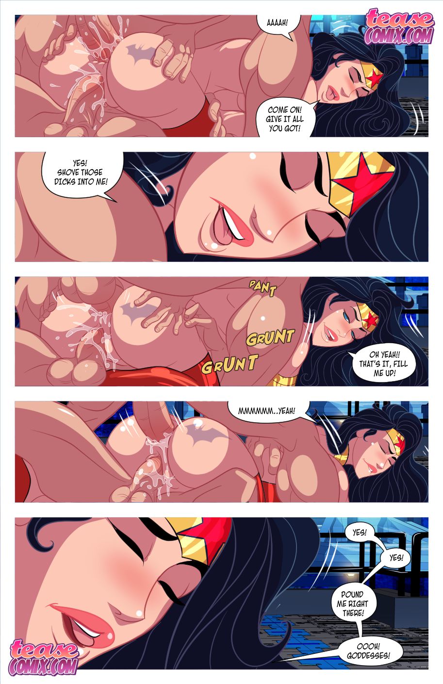I Want Batcock (Justice League) [Tease Comix] 2 . I Want Batcock - Chapter 2 (Justice League) [Tease Comix] – page 20