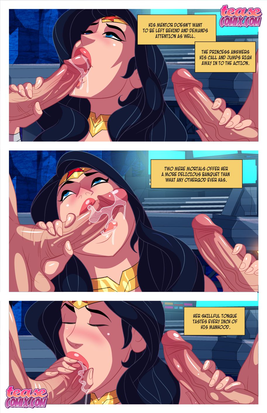 I Want Batcock (Justice League) [Tease Comix] 2 . I Want Batcock - Chapter 2 (Justice League) [Tease Comix] – page 5