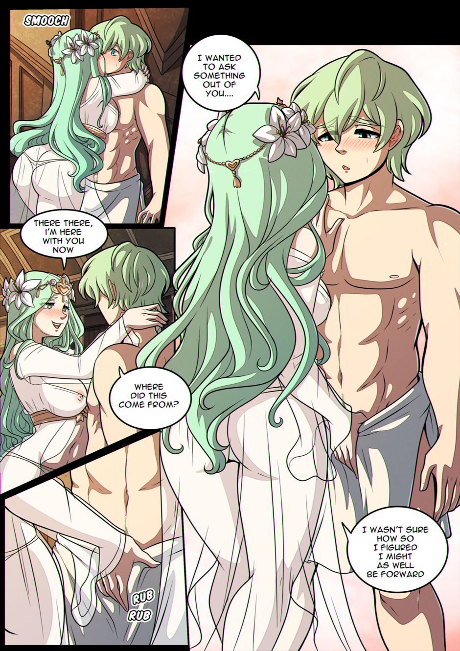 A Night With Rhea (Fire Emblem Three Houses) [Kinkymation] 1 . A Night With Rhea - Chapter 1 (Fire Emblem Three Houses) [Kinkymation] – page 4