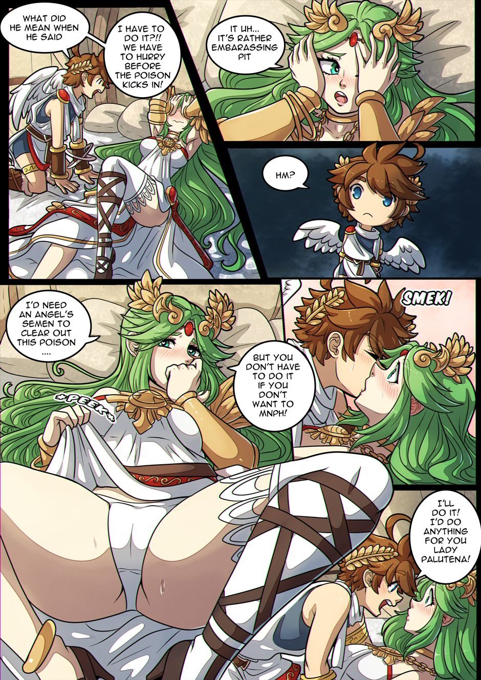 Pretty Poison (Kid Icarus) [Kinkymation] 1 . Pretty Poison - Chapter 1 (Kid Icarus) [Kinkymation] – page 5