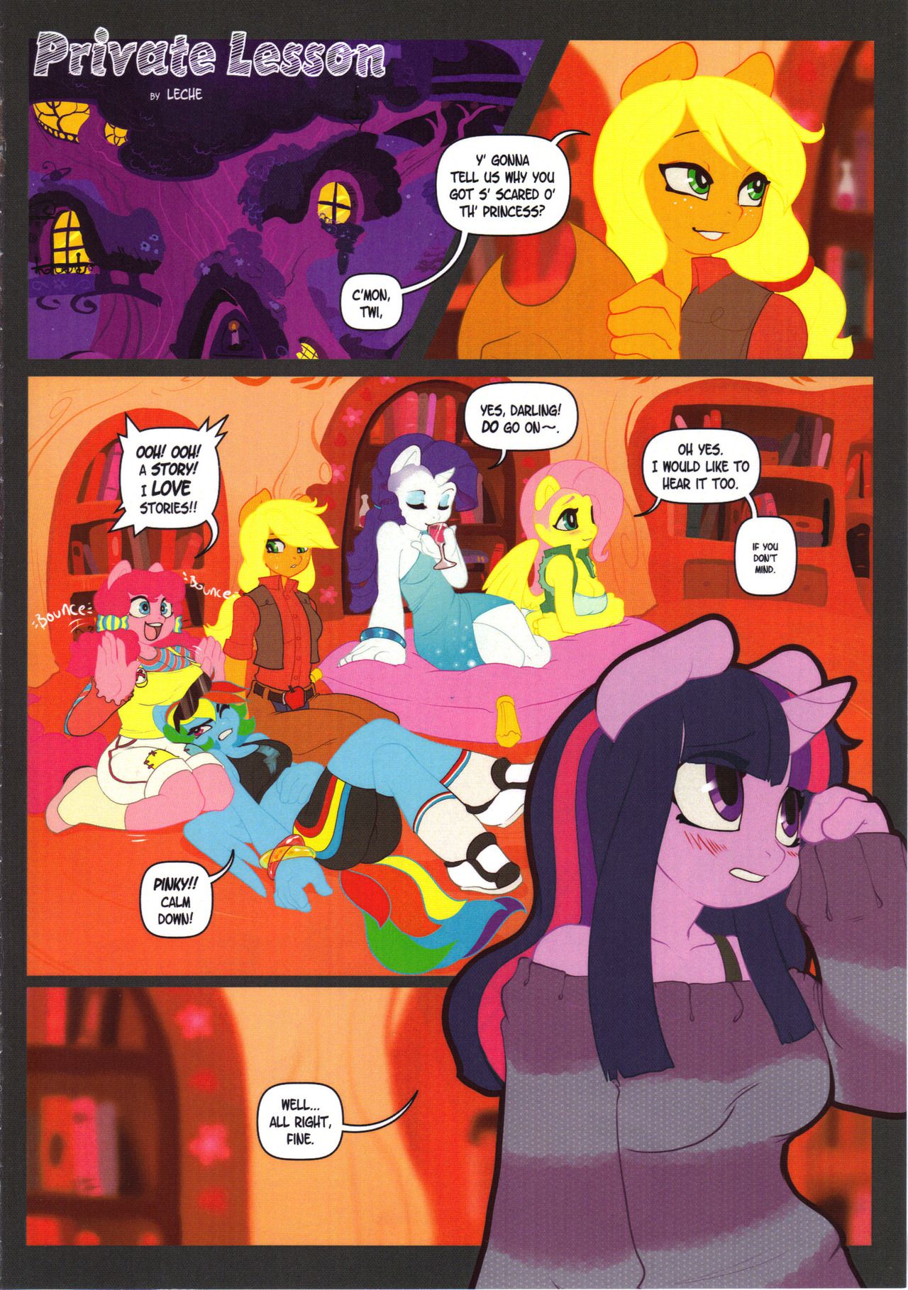 Hoof Beat (My Little Pony – Friendship Is Magic) [Various] 2 . Hoof Beat - Chapter 2 (My Little Pony - Friendship Is Magic) – page 4