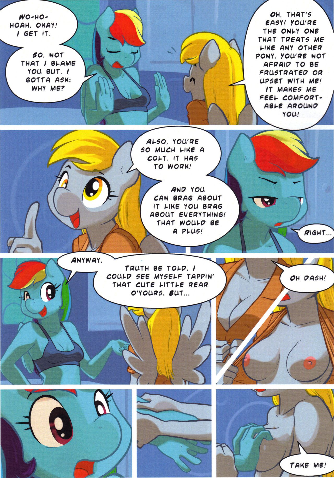 Hoof Beat (My Little Pony – Friendship Is Magic) [Various] 2 . Hoof Beat - Chapter 2 (My Little Pony - Friendship Is Magic) – page 48