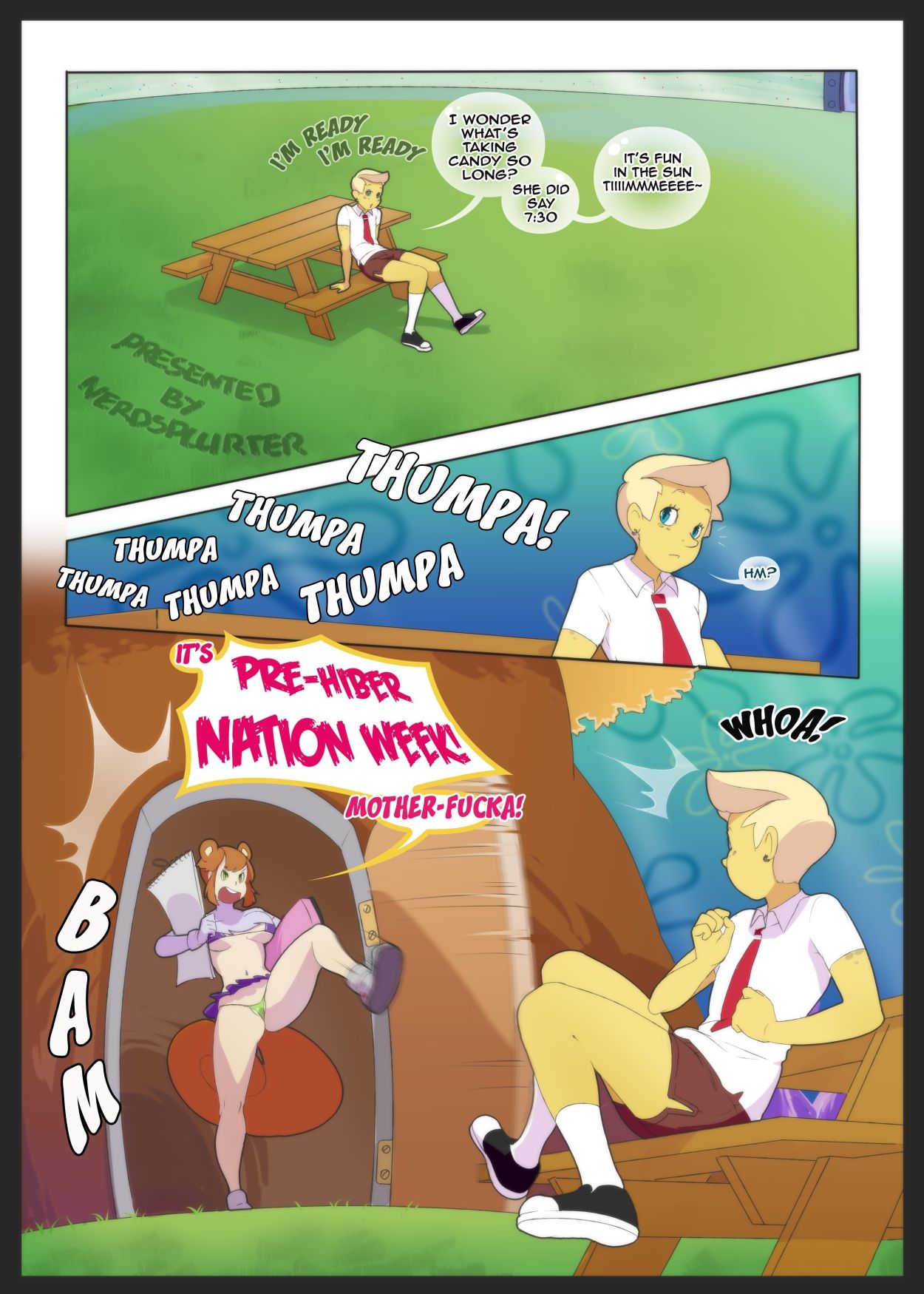 Pre-Hibernation Week (SpongeBob SquarePants) [Doxy] 1 . Pre-Hibernation Week  - Chapter 1 (SpongeBob SquarePants) [Doxy] – page 1