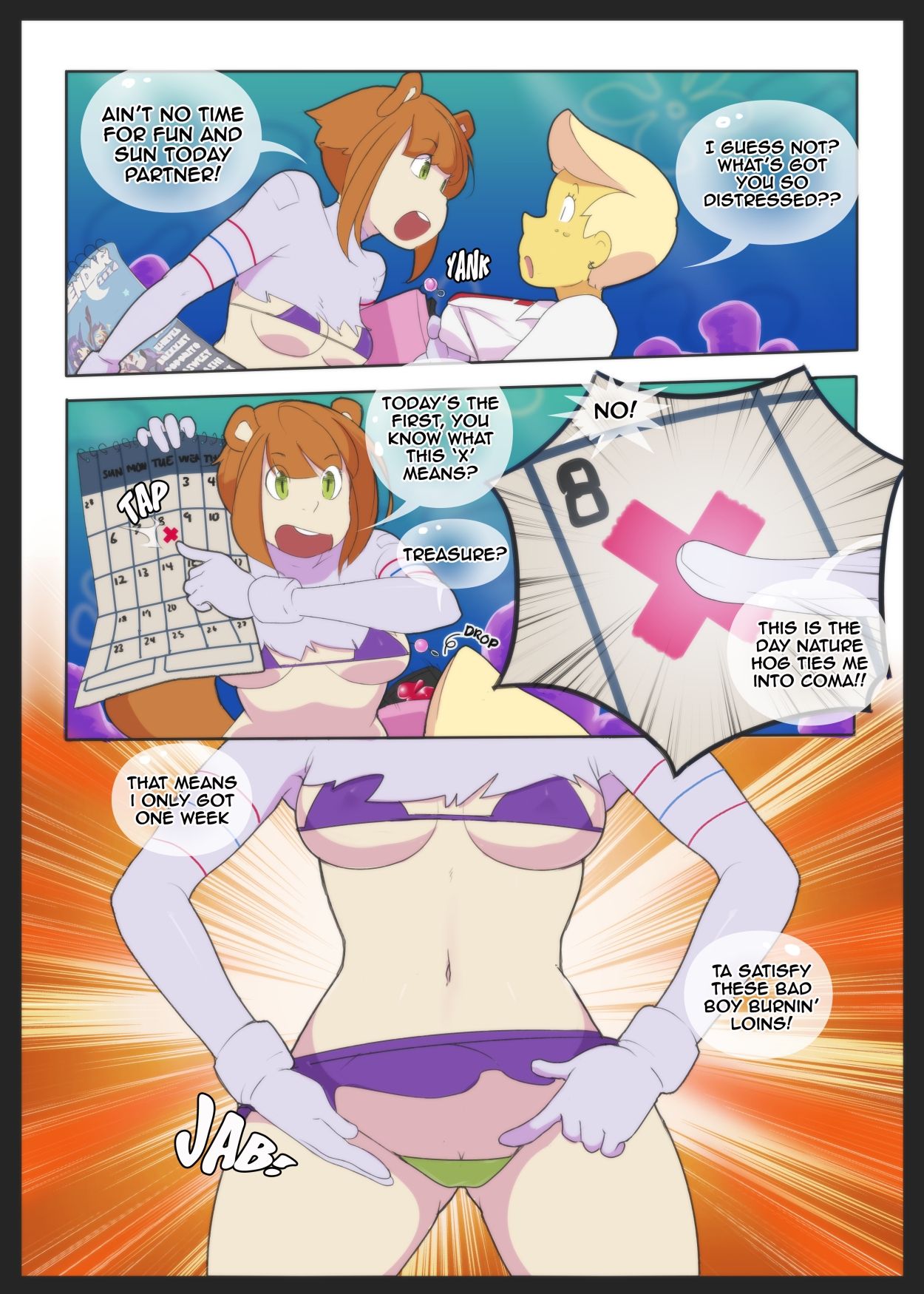 Pre-Hibernation Week (SpongeBob SquarePants) [Doxy] 1 . Pre-Hibernation Week  - Chapter 1 (SpongeBob SquarePants) [Doxy] – page 2