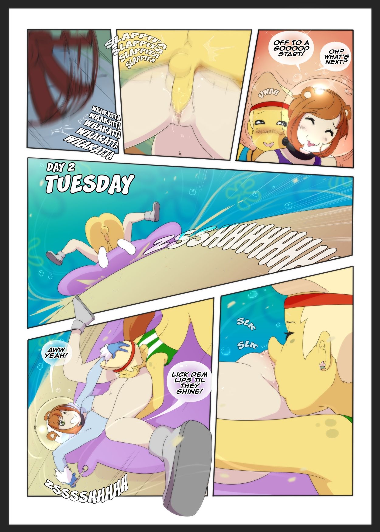 Pre-Hibernation Week (SpongeBob SquarePants) [Doxy] 1 . Pre-Hibernation Week  - Chapter 1 (SpongeBob SquarePants) [Doxy] – page 7