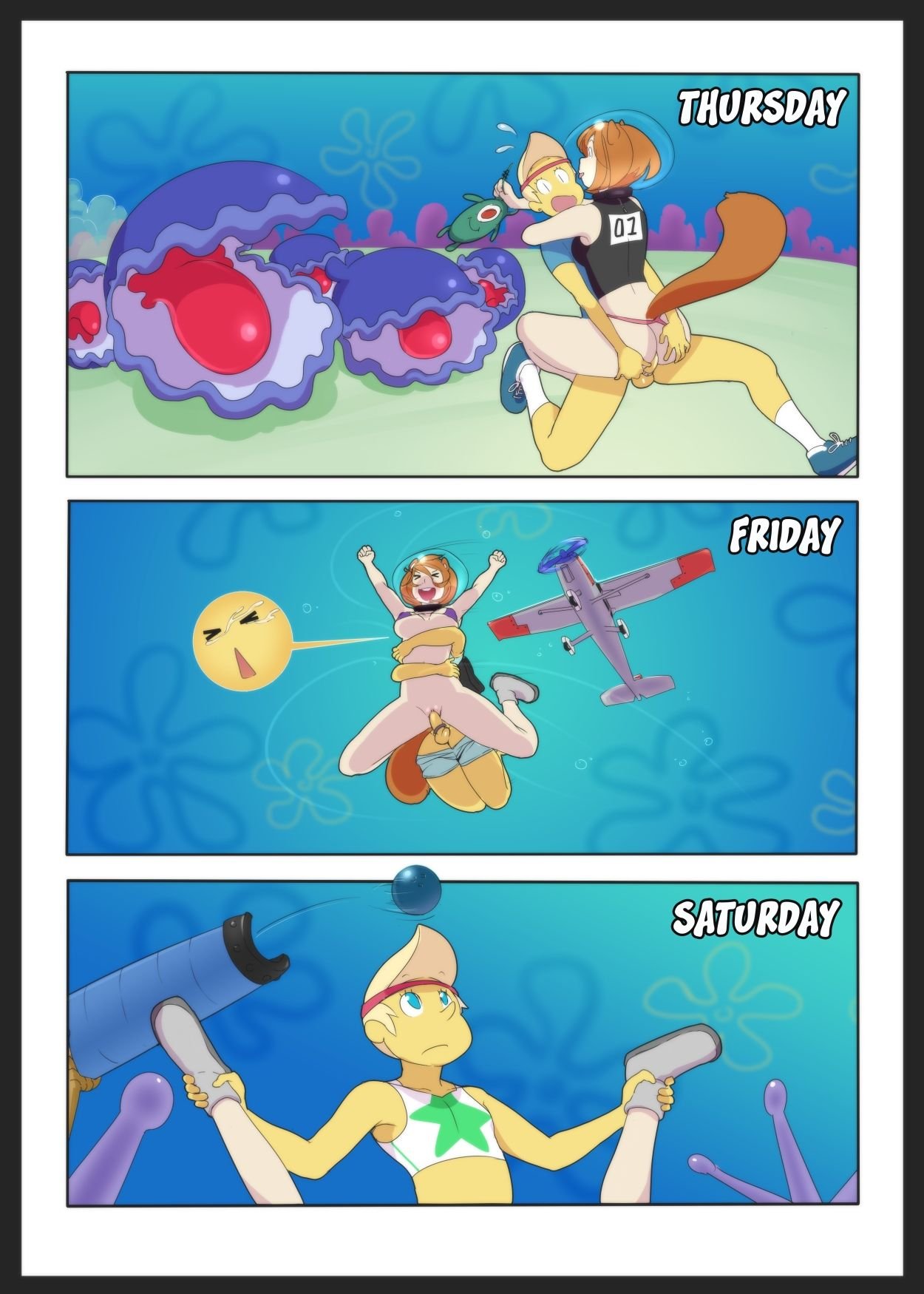 Pre-Hibernation Week (SpongeBob SquarePants) [Doxy] 1 . Pre-Hibernation Week  - Chapter 1 (SpongeBob SquarePants) [Doxy] – page 9