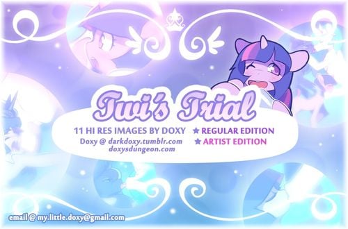 Twi’s Trial (My Little Pony – Friendship Is Magic) [Doxy] 1 . Twi's Trial - Chapter 1 (My Little Pony - Friendship Is Magic) [Doxy] – page 1