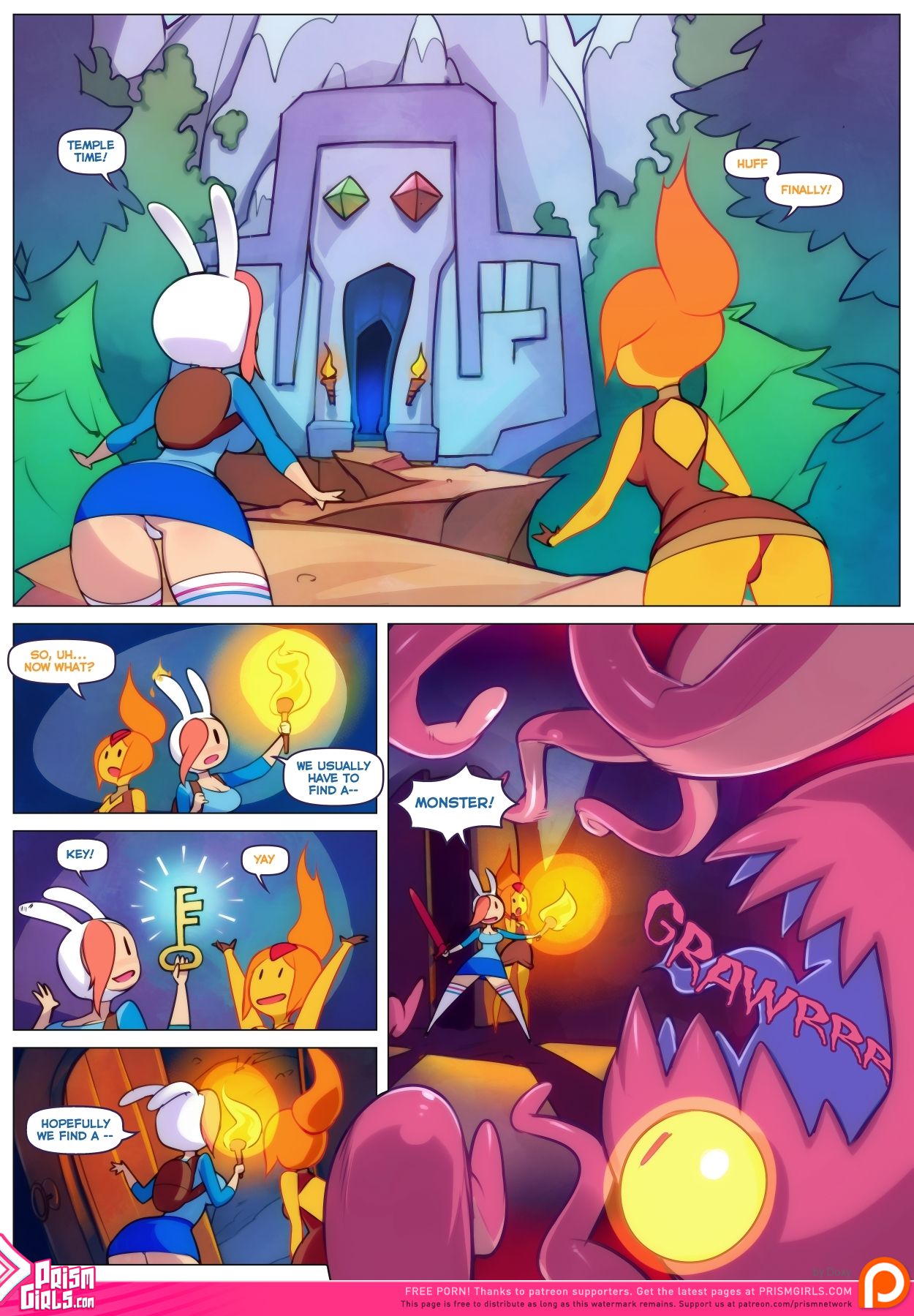 Inner Fire (Adventure Time) [Doxy] 1 . Inner Fire - Chapter 1 (Adventure Time) [Doxy] – page 3