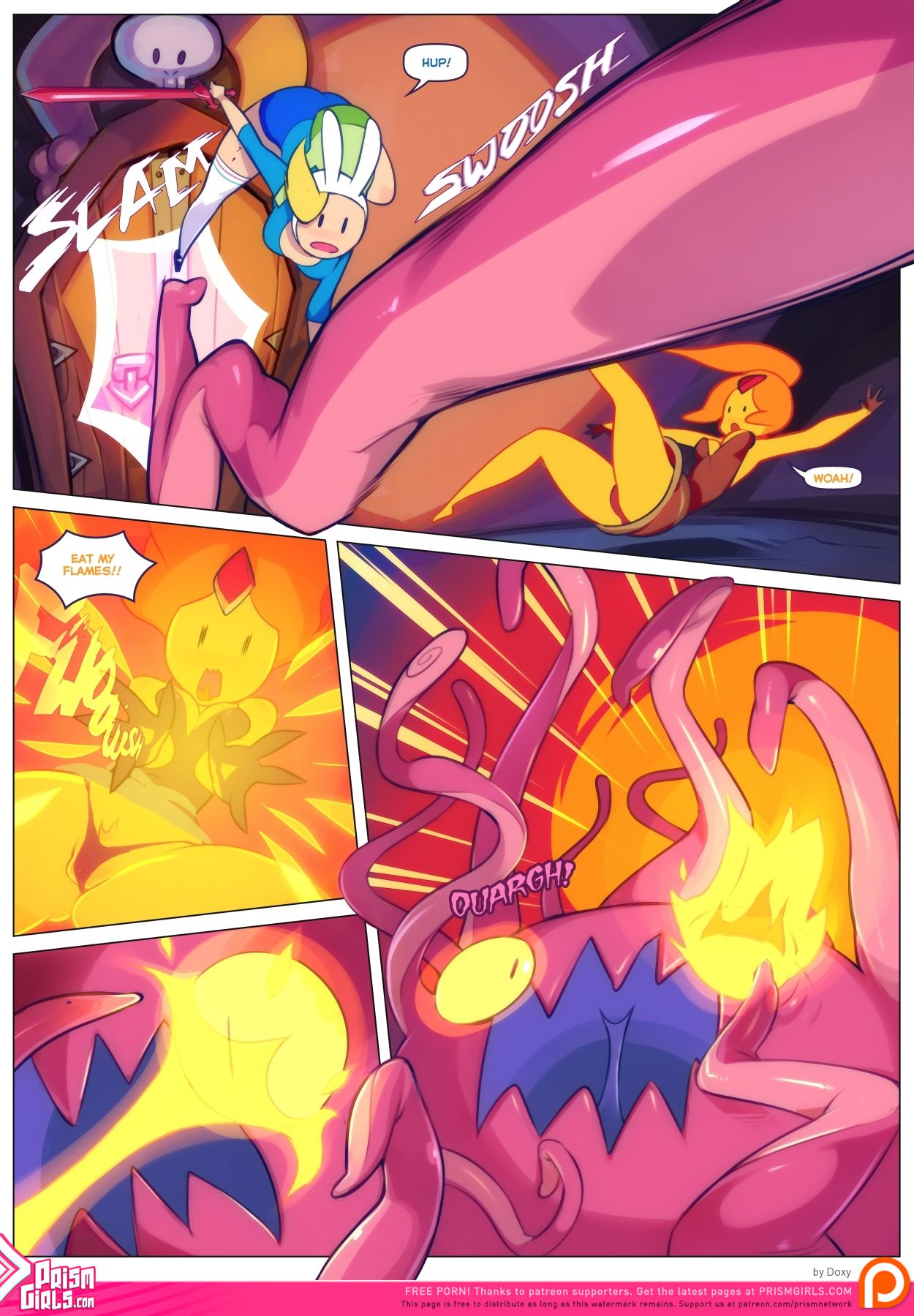 Inner Fire (Adventure Time) [Doxy] 1 . Inner Fire - Chapter 1 (Adventure Time) [Doxy] – page 4