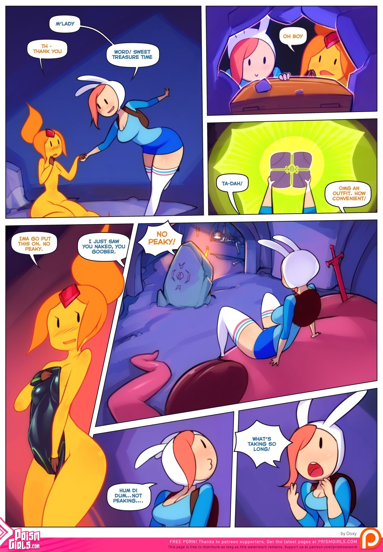 Inner Fire (Adventure Time) [Doxy] 1 . Inner Fire - Chapter 1 (Adventure Time) [Doxy] – page 6