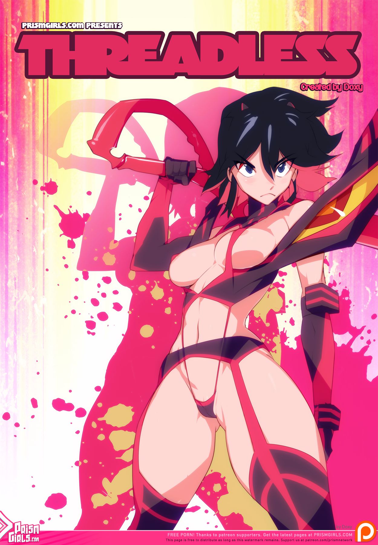 Threadless (Kill la Kill) [Doxy] 1 . Threadless - Chapter 1 (Kill la Kill) [Doxy] – page 1