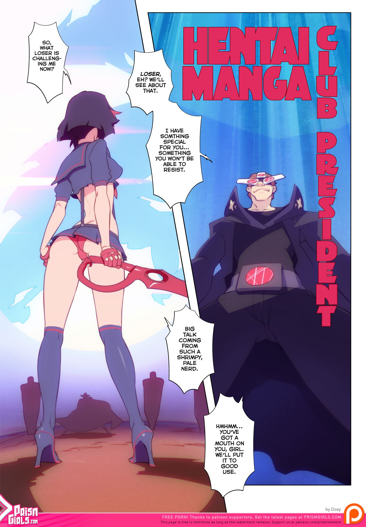 Threadless (Kill la Kill) [Doxy] 1 . Threadless - Chapter 1 (Kill la Kill) [Doxy] – page 2