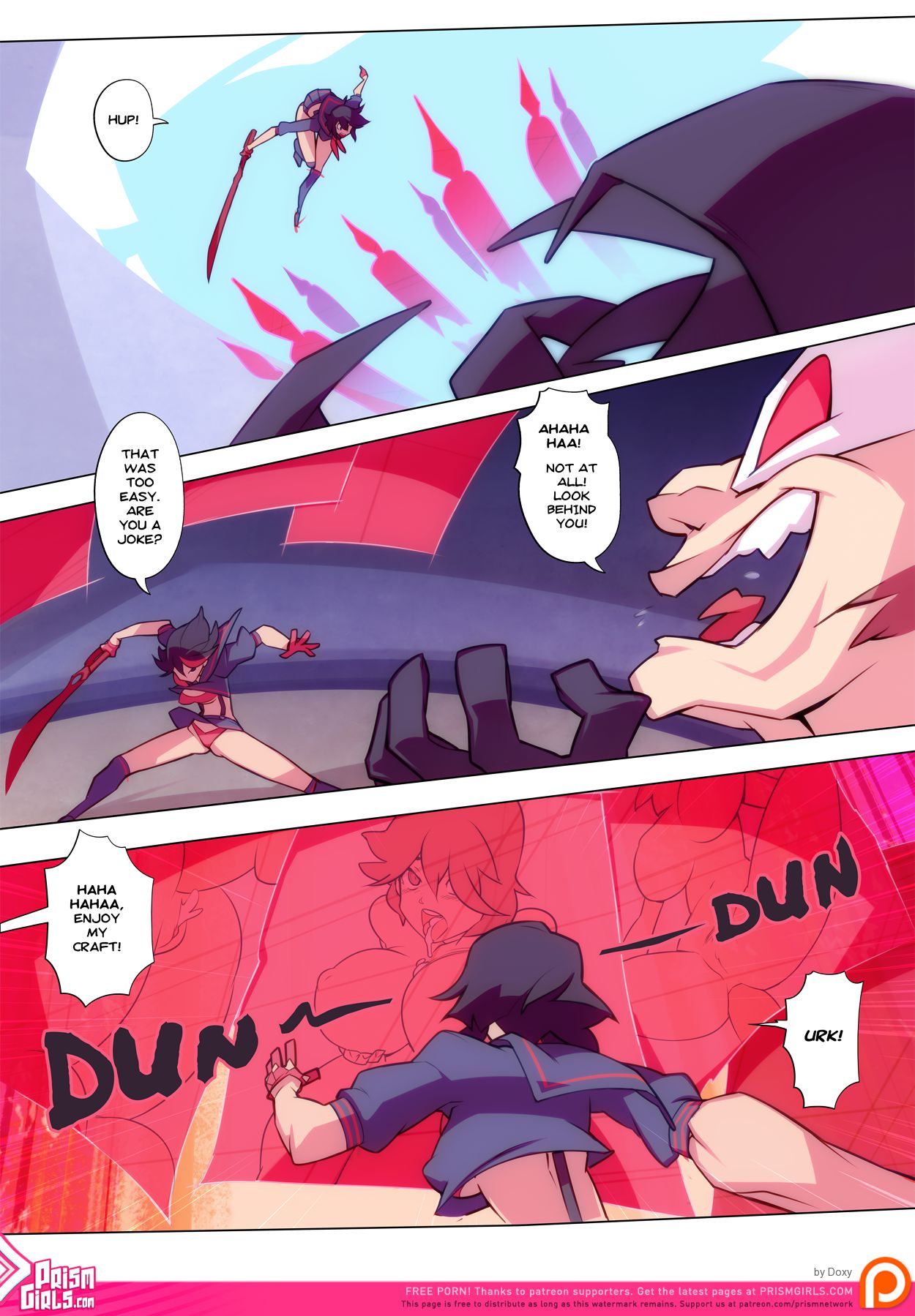 Threadless (Kill la Kill) [Doxy] 1 . Threadless - Chapter 1 (Kill la Kill) [Doxy] – page 6