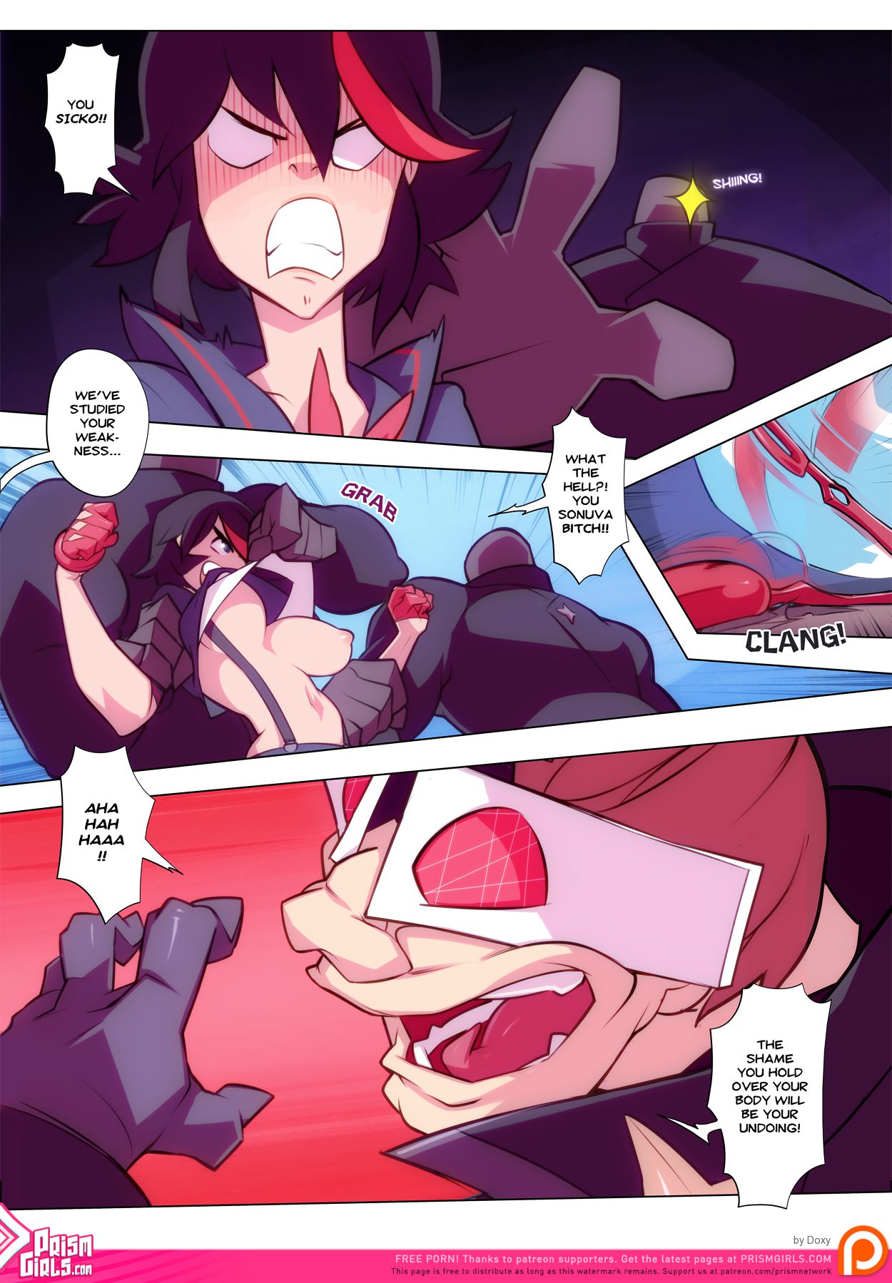 Threadless (Kill la Kill) [Doxy] 1 . Threadless - Chapter 1 (Kill la Kill) [Doxy] – page 9