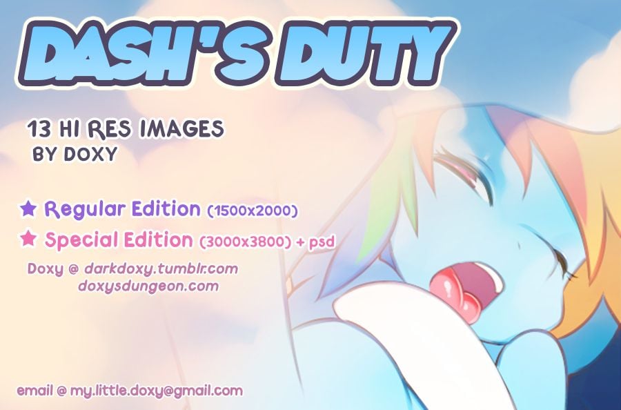Dash’s Duty (My Little Pony – Friendship Is Magic) [Doxy] 1 . Dash's Duty - Chapter 1 (My Little Pony - Friendship Is Magic) [Doxy] – page 1