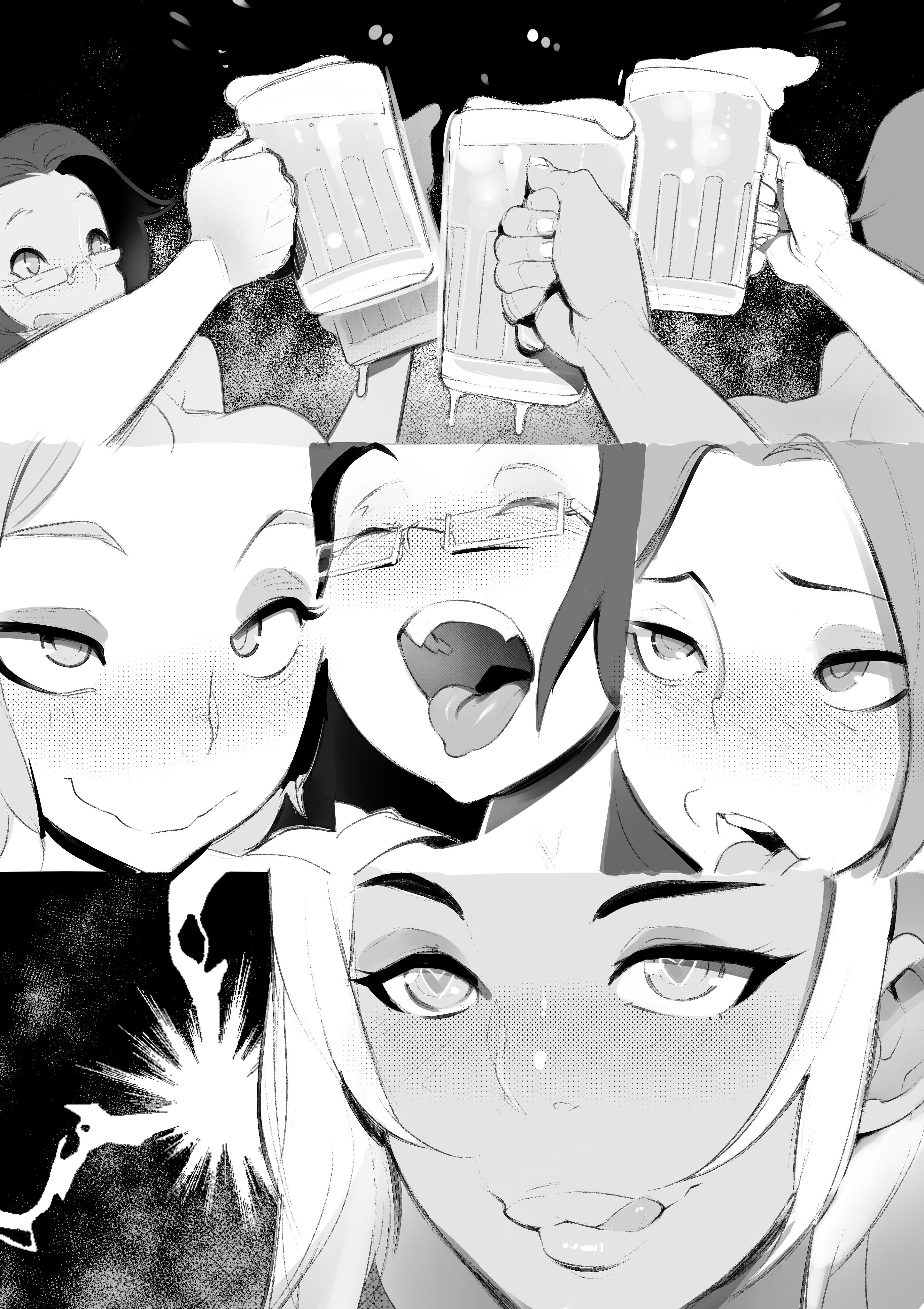 Pooters Futaday [Doxy] 1.5 . Pooters Futaday - Textless - Chapter 1 [Doxy] – page 4
