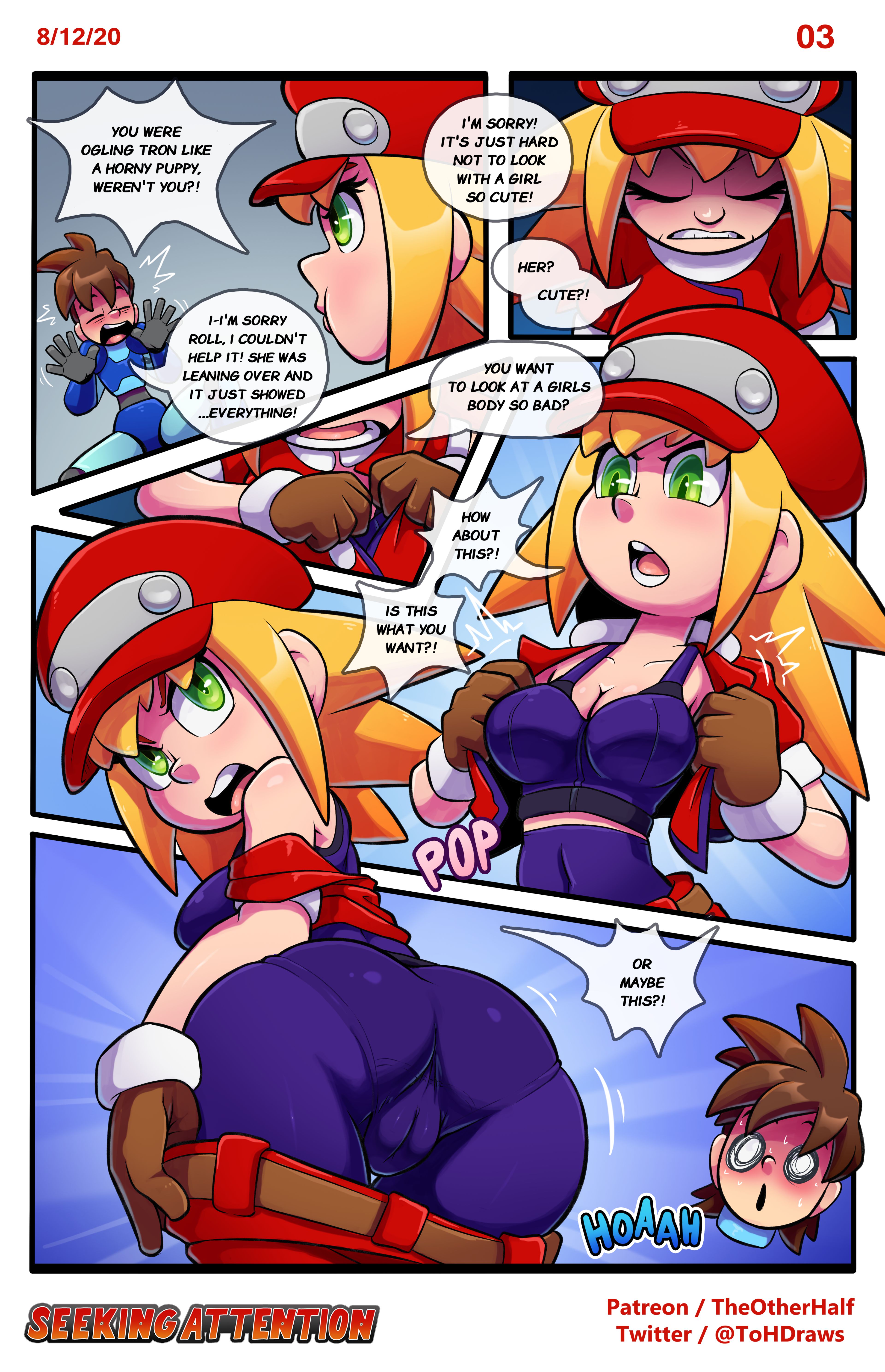 Seeking Attention (Mega Man Legends) [TheOtherHalf] 1 . Seeking Attention - Chapter 1 (Mega Man Legends) [TheOtherHalf] – page 4