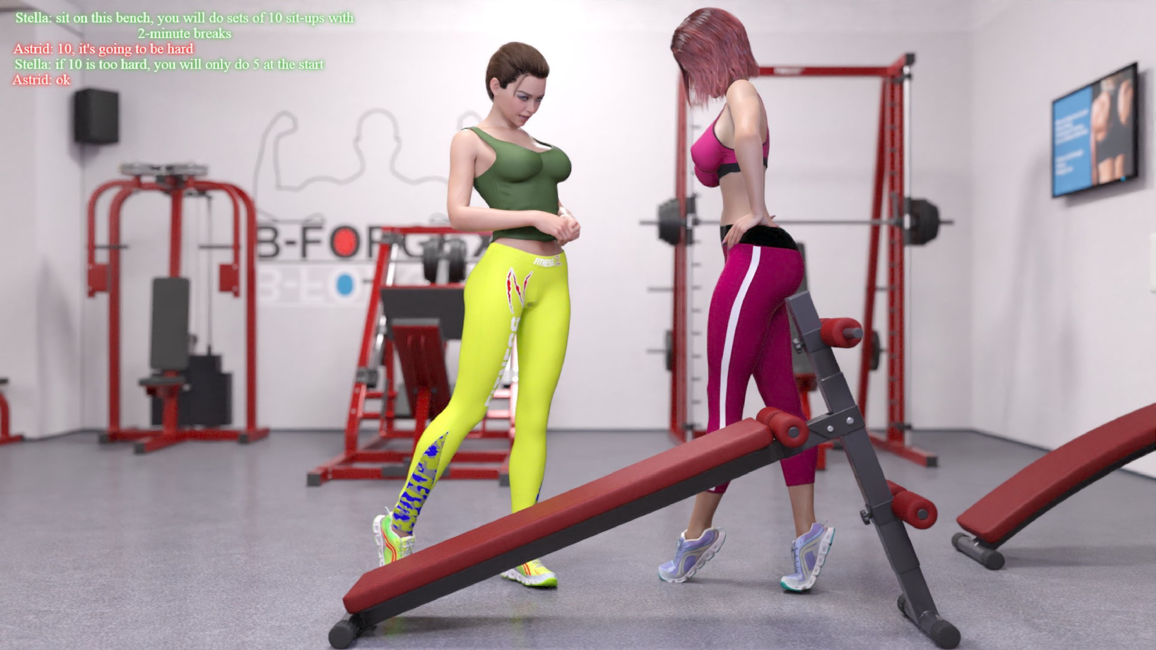 Sensual Workout [Pat] 6 . Sensual Workout - Chapter 6 [Pat] – page 84