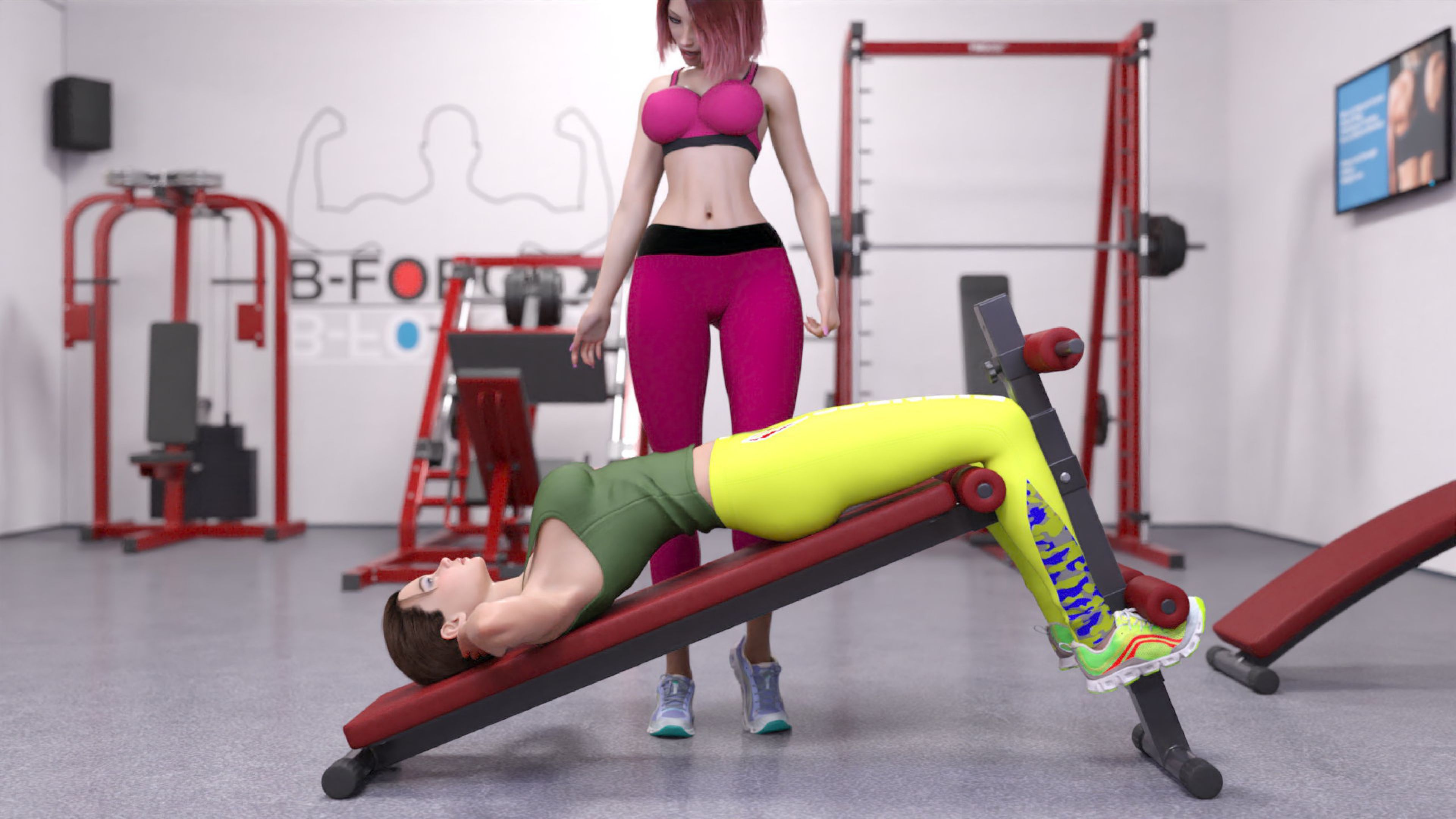 Sensual Workout [Pat] 6 . Sensual Workout - Chapter 6 [Pat] – page 86