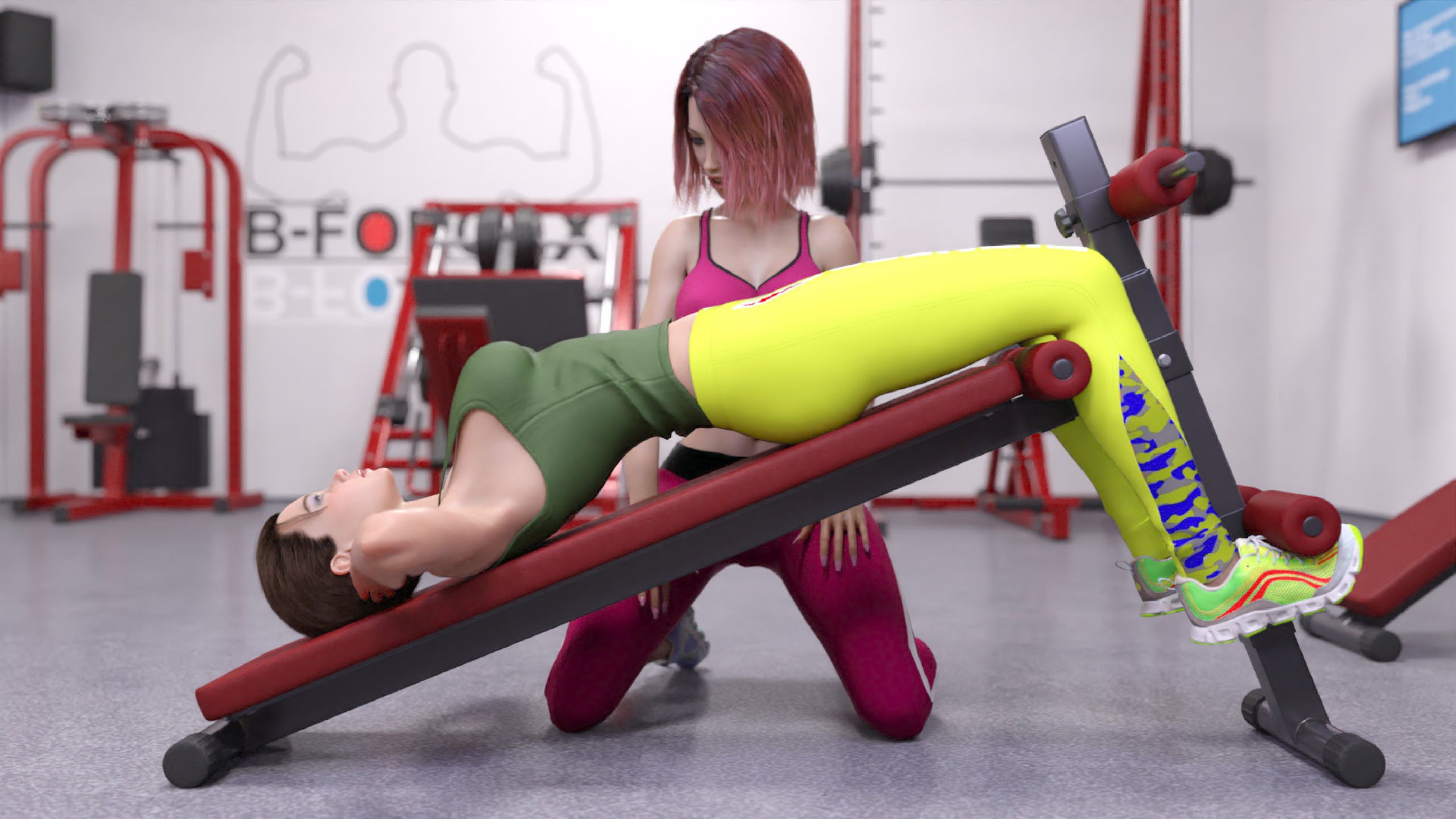 Sensual Workout [Pat] 6 . Sensual Workout - Chapter 6 [Pat] – page 88