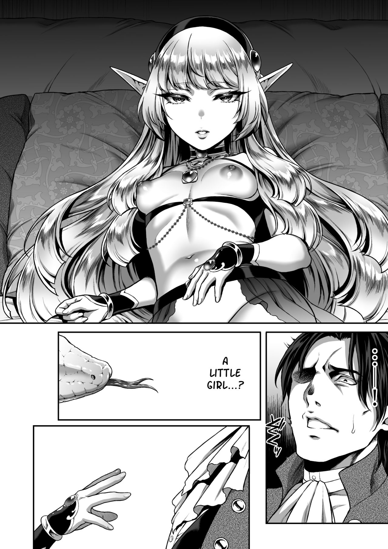 The Everlasting Elf Whore [Usagi Nagomu] 1 . The Everlasting Elf Whore - A Poisonous Snake - Chapter 1 [Usagi Nagomu] – page 7