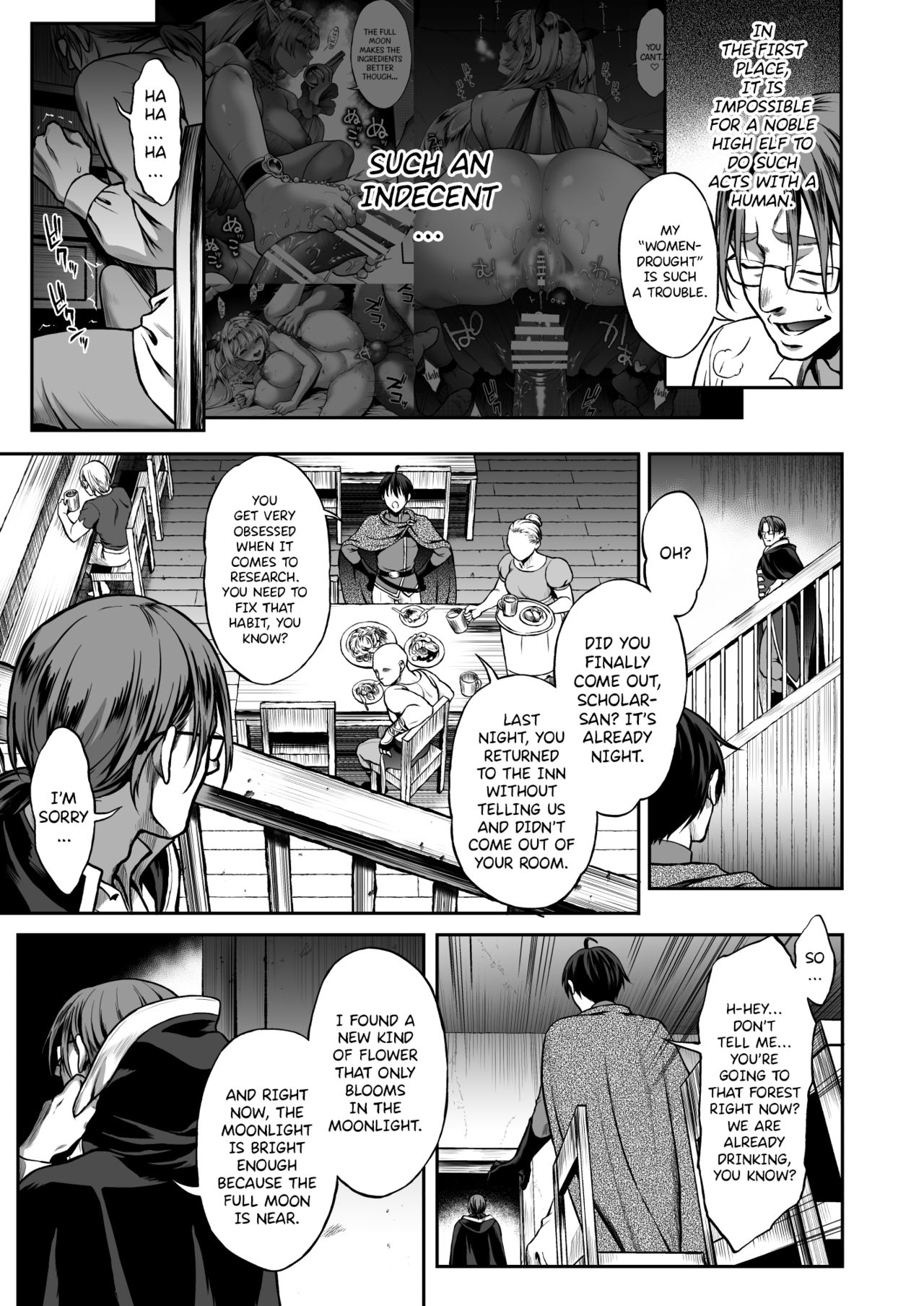 The Everlasting Elf Whore [Usagi Nagomu] 3 . The Everlasting Elf Whore - Chapter 3 [Usagi Nagomu] – page 34