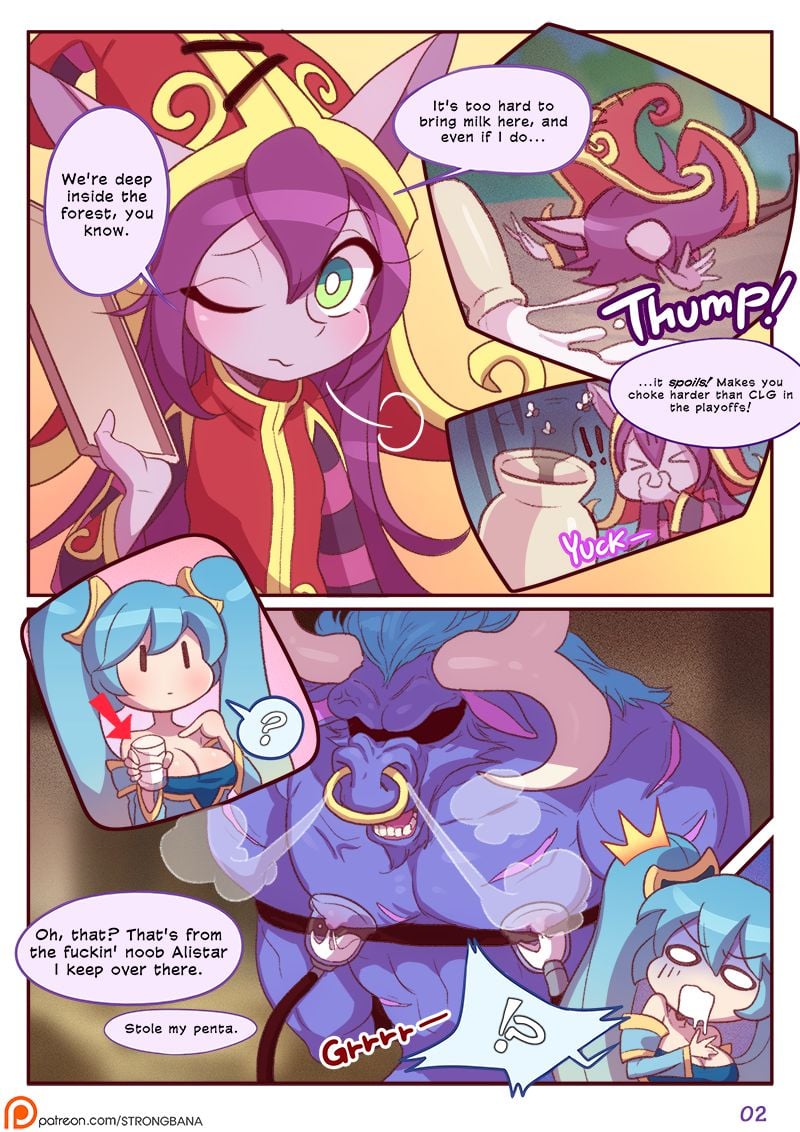I Need More Milk (League Of Legends) [Strong Bana] 1 . I Need More Milk - Chapter 1 (League Of Legends) [Strong Bana] – page 3