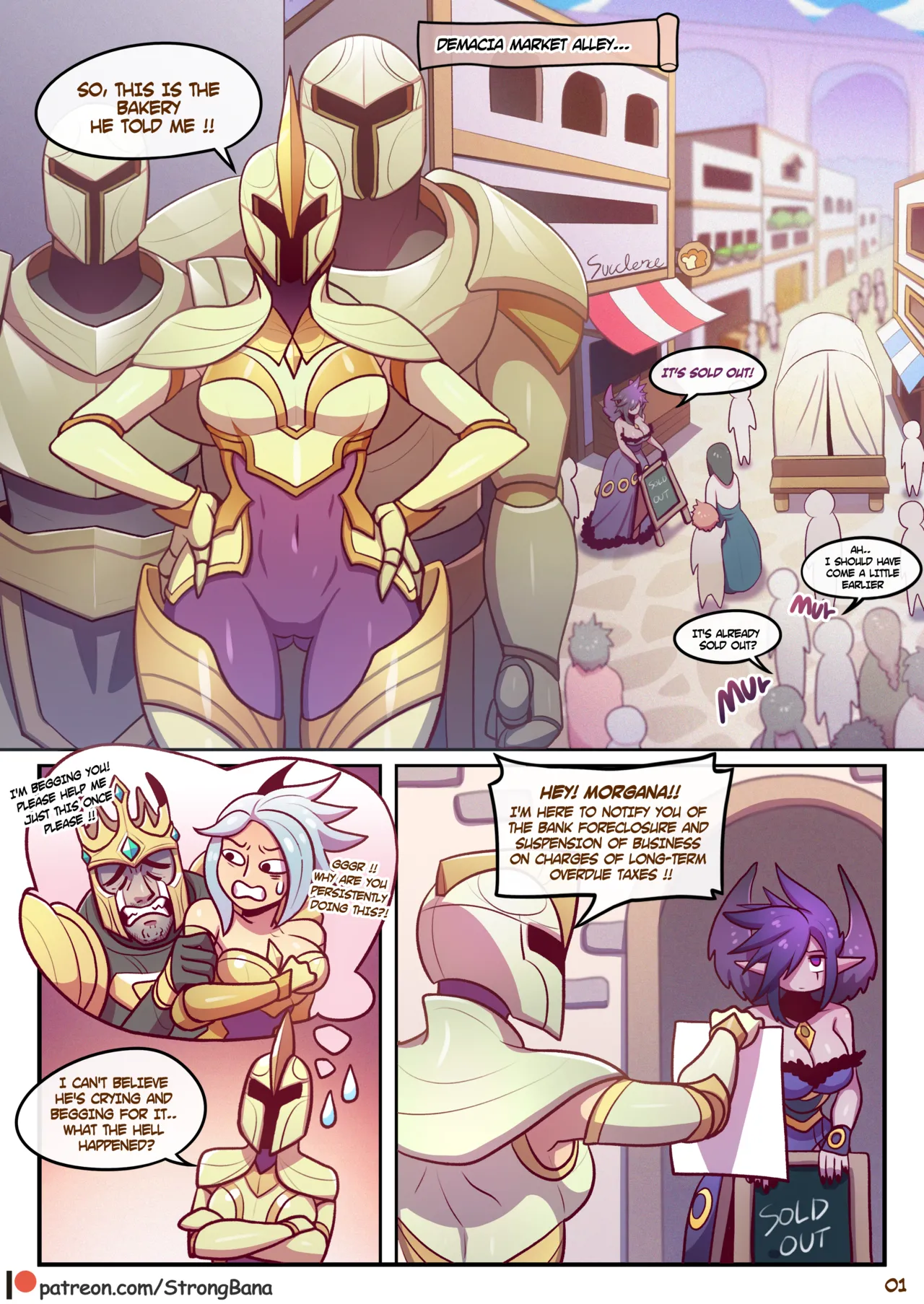 Sinful Succulence (League of Legends) [Strong Bana] Chapter 1 – page 2