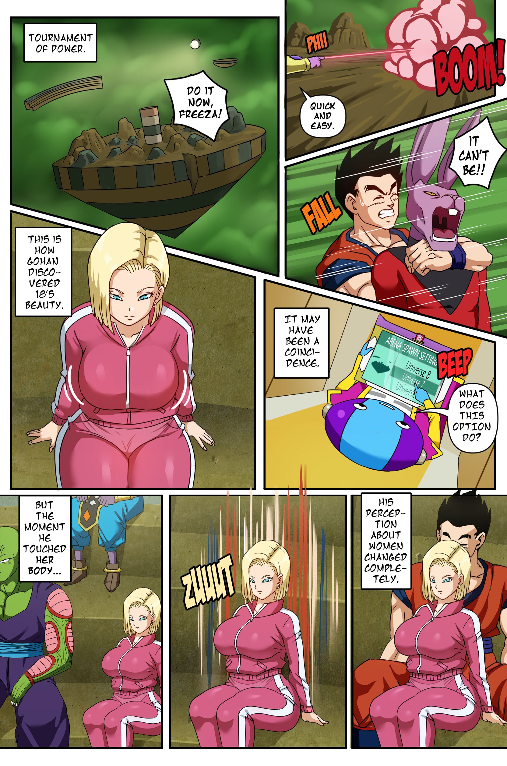 Android 18 And Gohan (Dragon Ball Z) [Pink Pawg] 2 . Android 18 And Gohan  - Chapter 2 (Dragon Ball Z) [Pink Pawg] – page 2