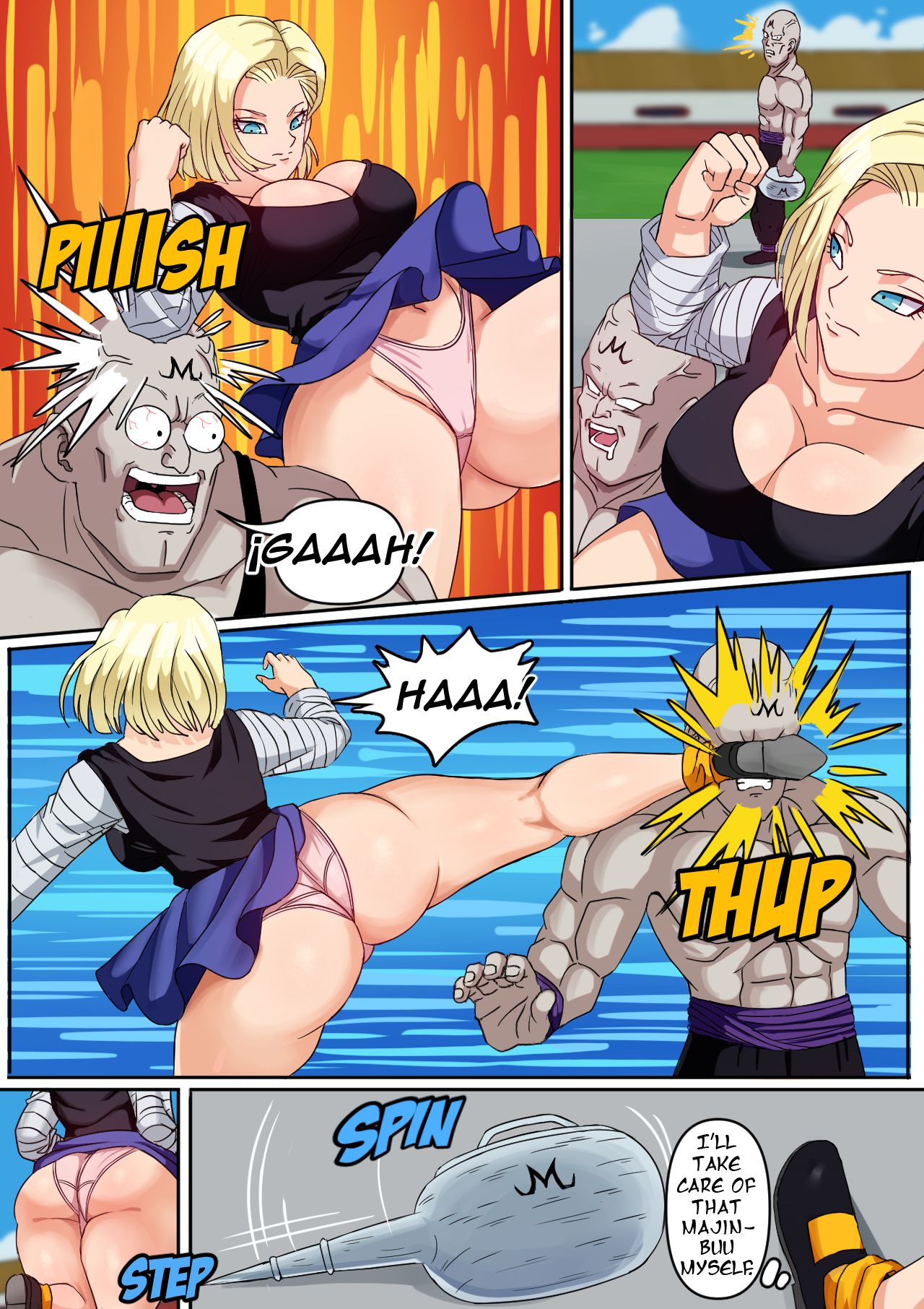 Android 18 And Gohan (Dragon Ball Z) [Pink Pawg] 1 . Android 18 And Gohan - Chapter 1 (Dragon Ball Z) [Pink Pawg] – page 20