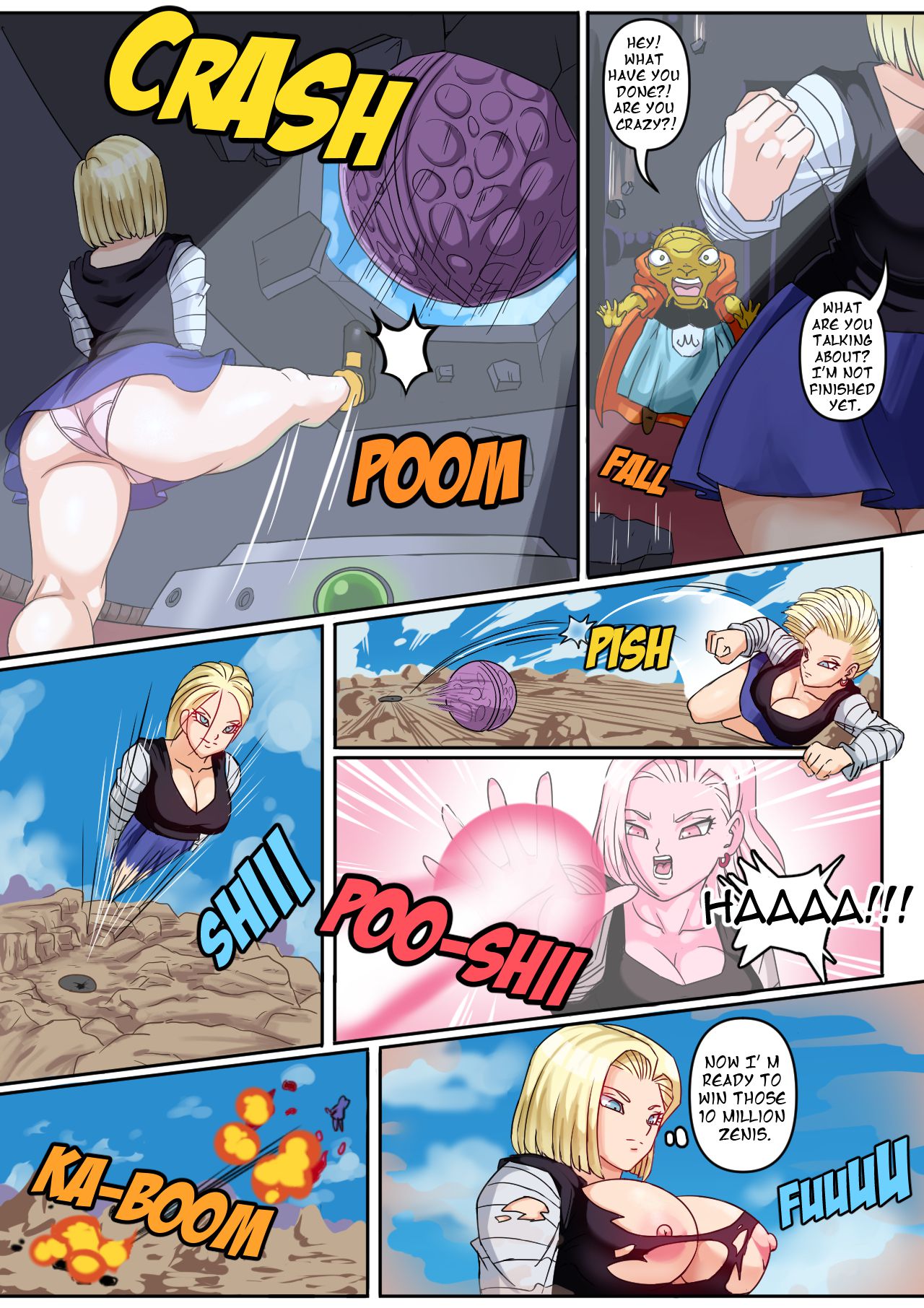 Android 18 And Gohan (Dragon Ball Z) [Pink Pawg] 1 . Android 18 And Gohan - Chapter 1 (Dragon Ball Z) [Pink Pawg] – page 28