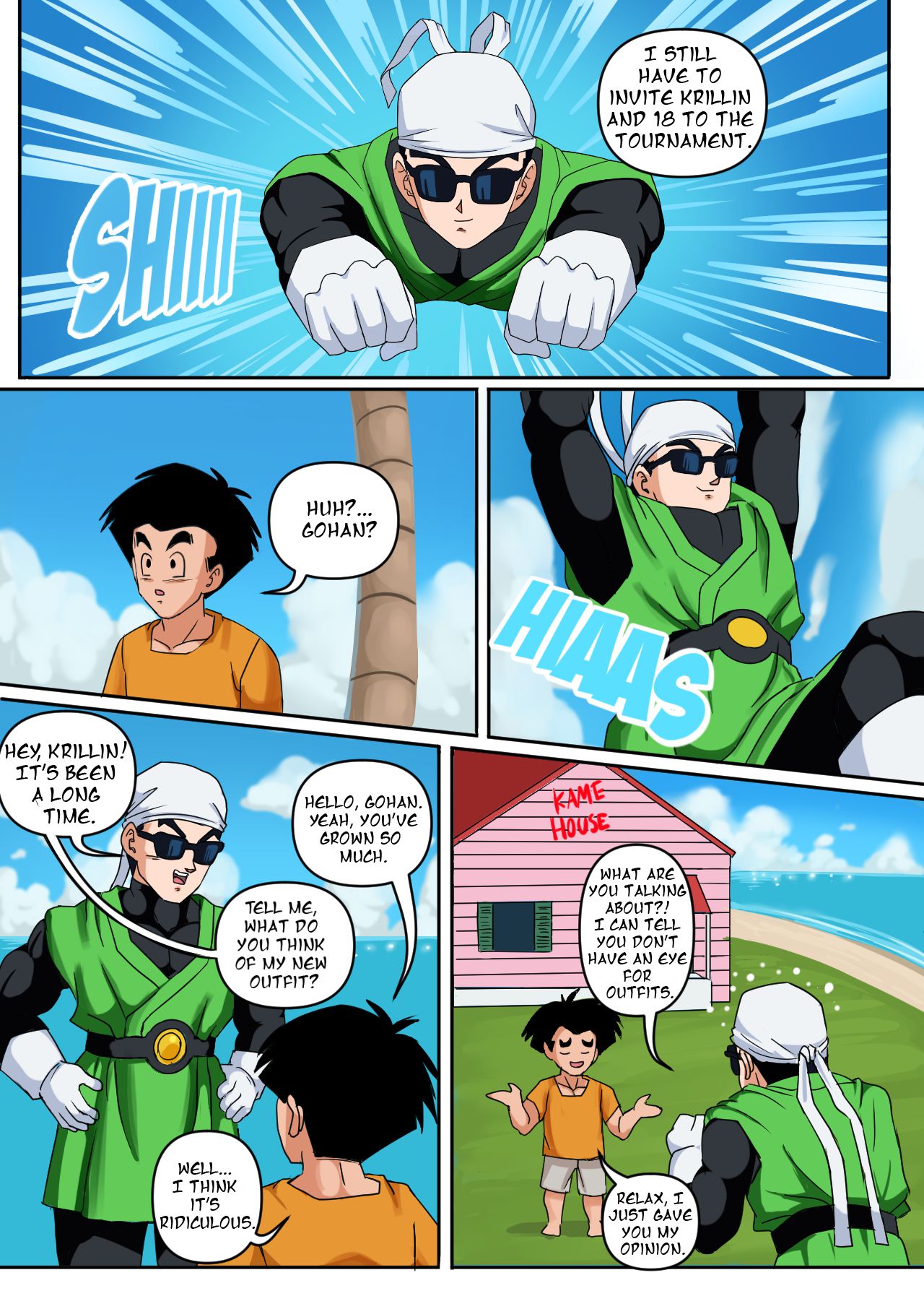 Android 18 And Gohan (Dragon Ball Z) [Pink Pawg] 1 . Android 18 And Gohan - Chapter 1 (Dragon Ball Z) [Pink Pawg] – page 4