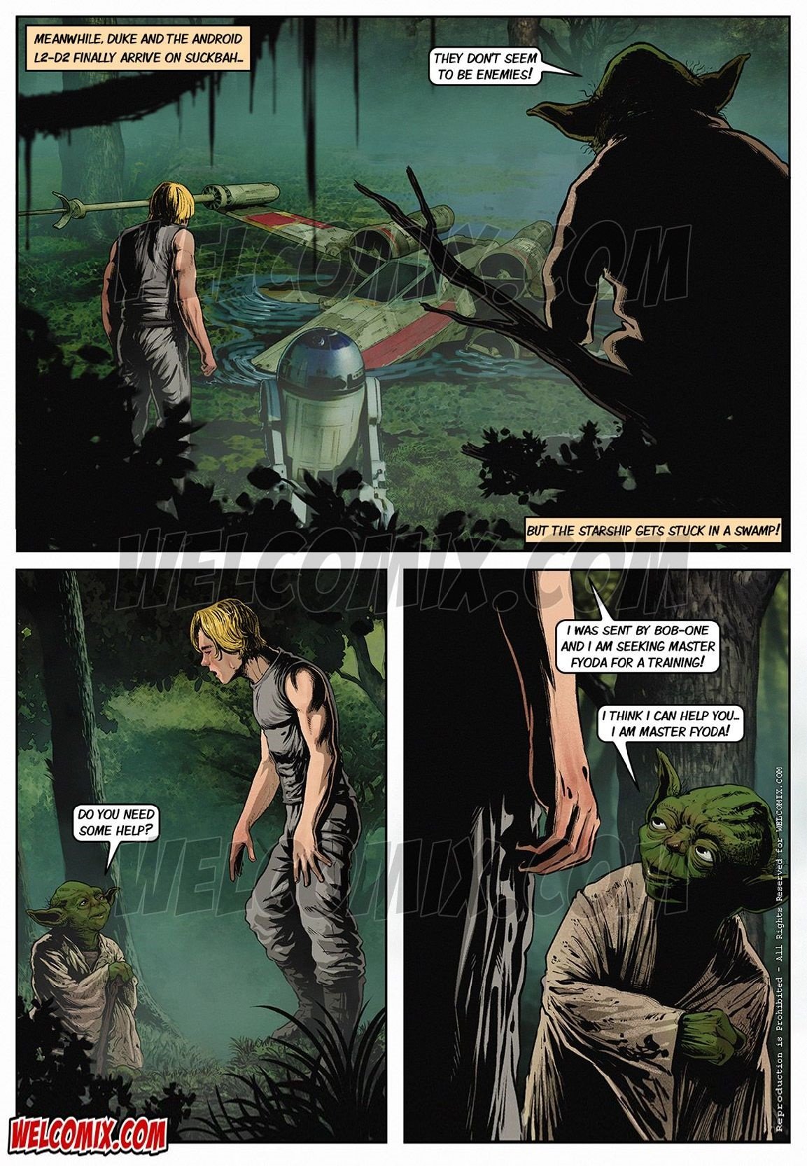 Blockbuster Comics (Various) [WC | TF] 3 . Blockbuster Comics - Chapter 3 (Star Wars) [WC | TF] – page 11