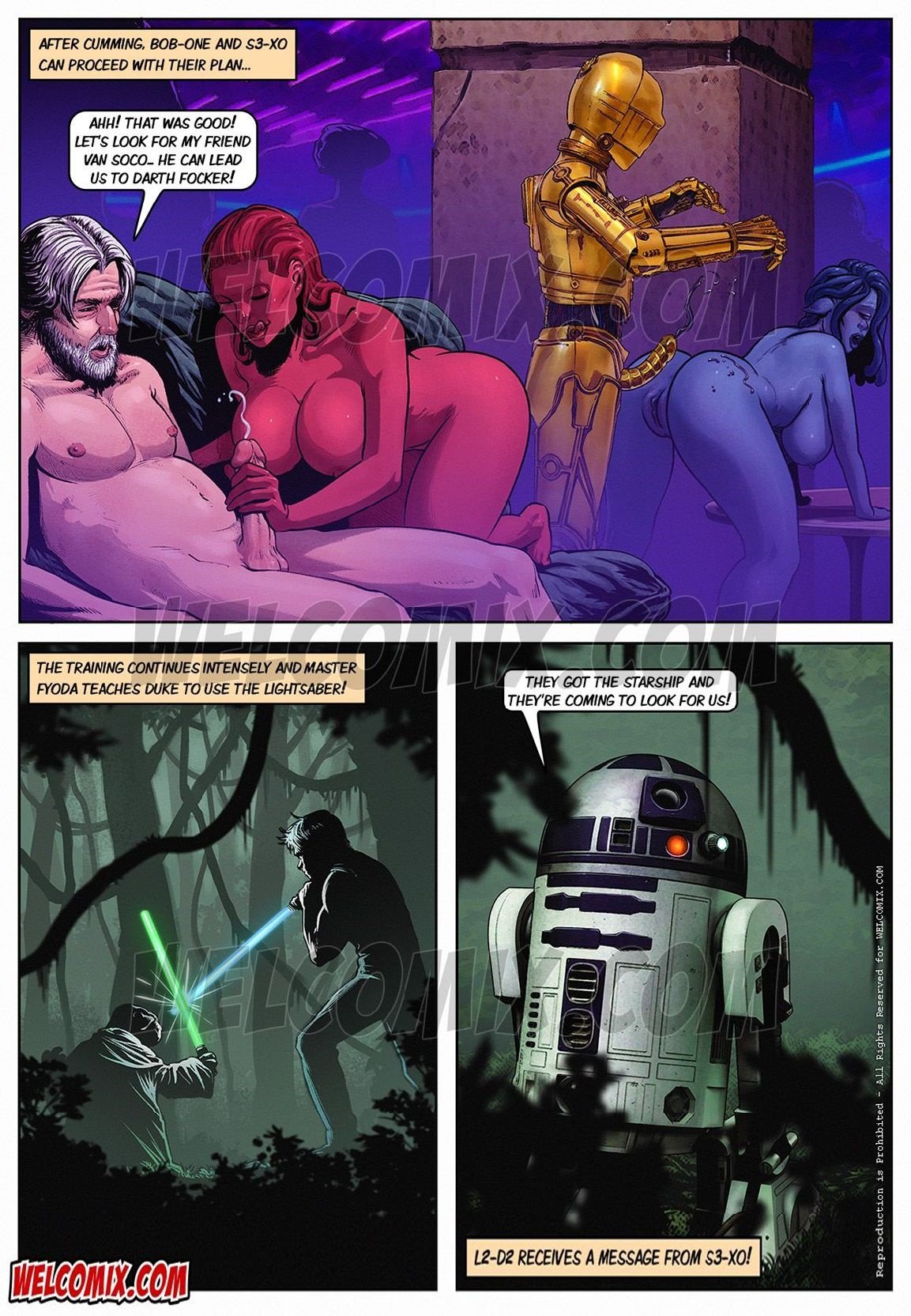 Blockbuster Comics (Various) [WC | TF] 3 . Blockbuster Comics - Chapter 3 (Star Wars) [WC | TF] – page 12