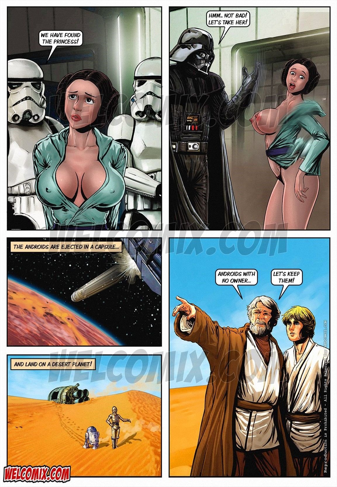 Blockbuster Comics (Various) [WC | TF] 3 . Blockbuster Comics - Chapter 3 (Star Wars) [WC | TF] – page 5