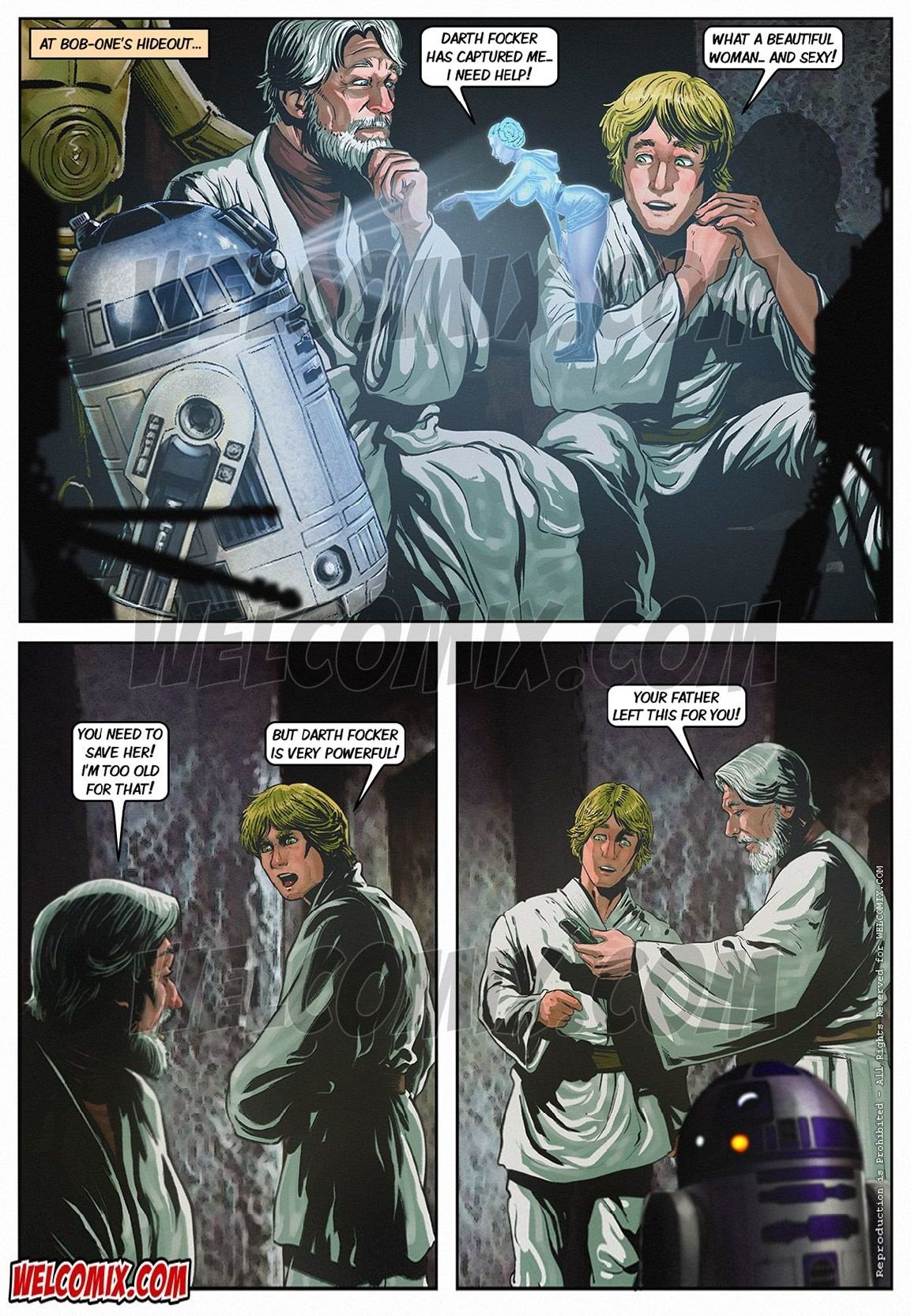 Blockbuster Comics (Various) [WC | TF] 3 . Blockbuster Comics - Chapter 3 (Star Wars) [WC | TF] – page 6