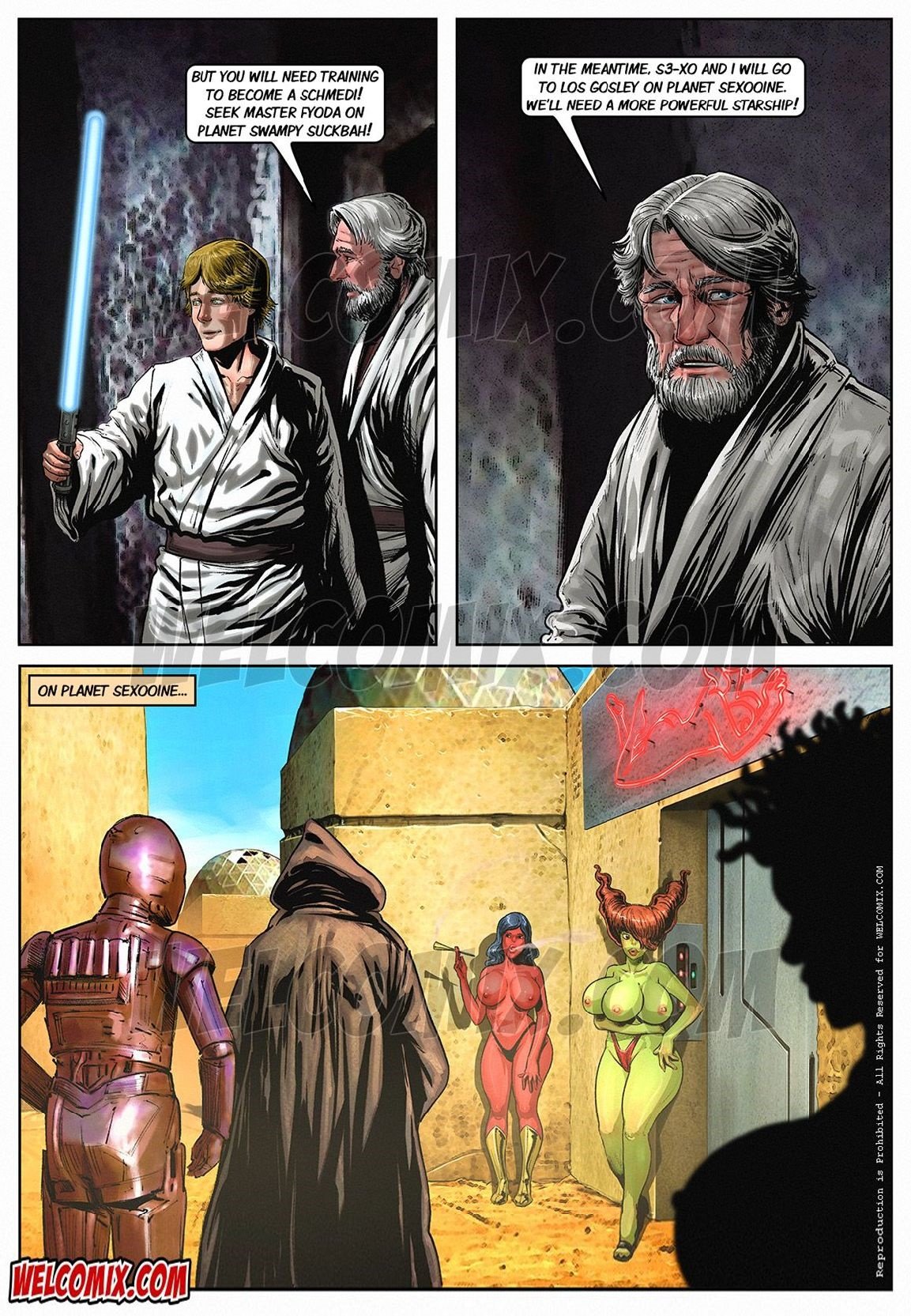Blockbuster Comics (Various) [WC | TF] 3 . Blockbuster Comics - Chapter 3 (Star Wars) [WC | TF] – page 7