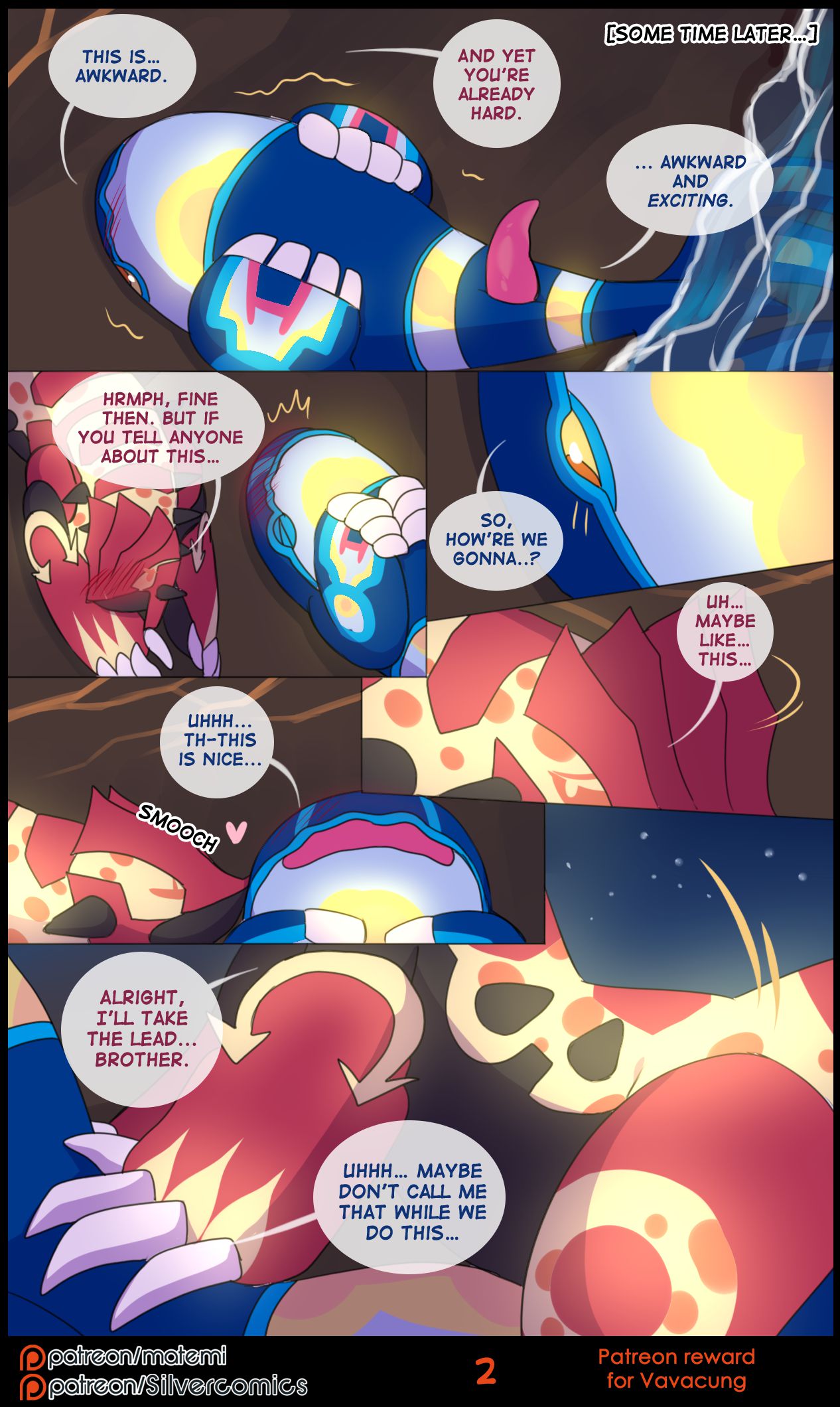 Groudon x Kyogre (Pokemon) [Matemi] 1 . Groudon x Kyogre - Chapter 1 (Pokemon) [Matemi] – page 2