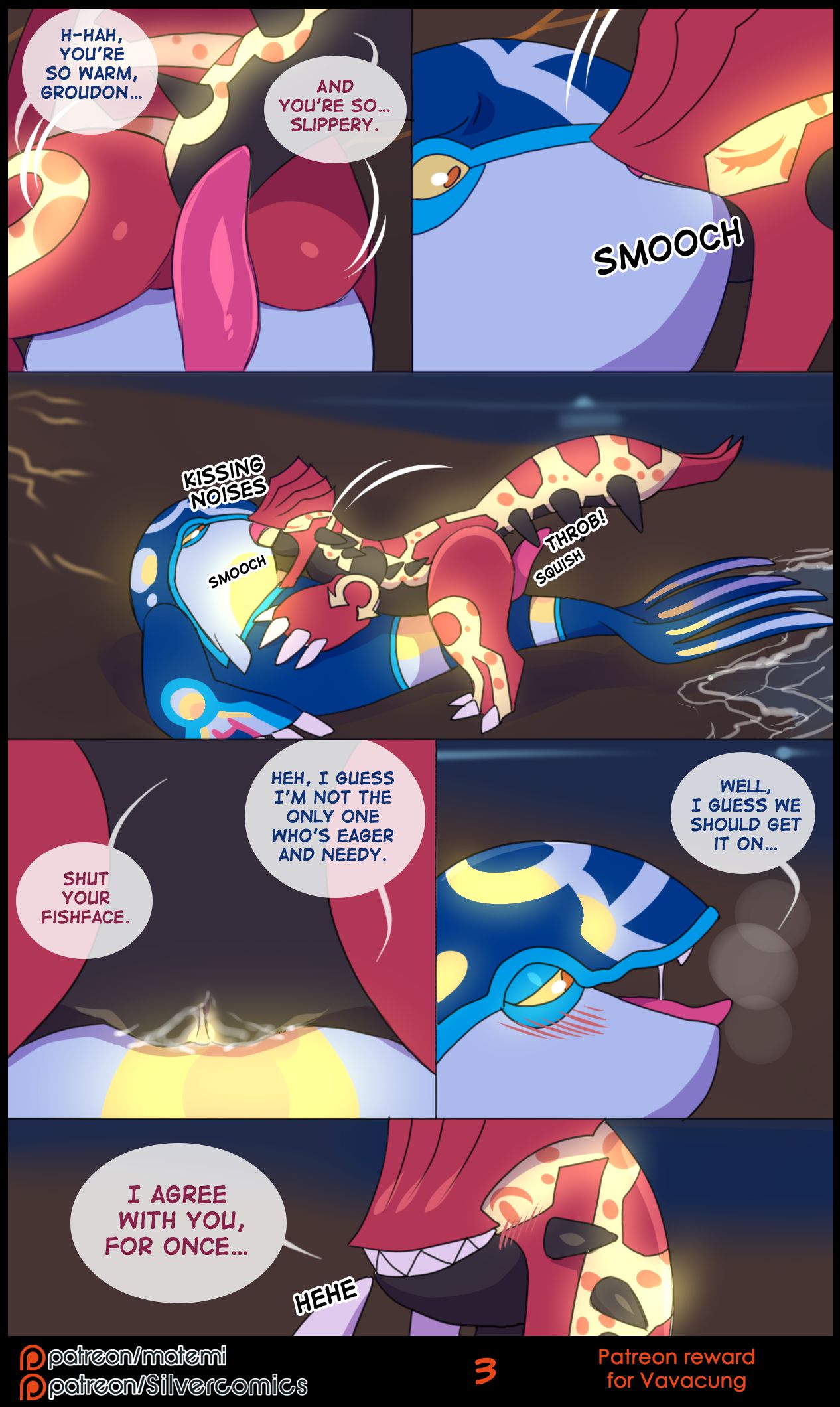 Groudon x Kyogre (Pokemon) [Matemi] 1 . Groudon x Kyogre - Chapter 1 (Pokemon) [Matemi] – page 3