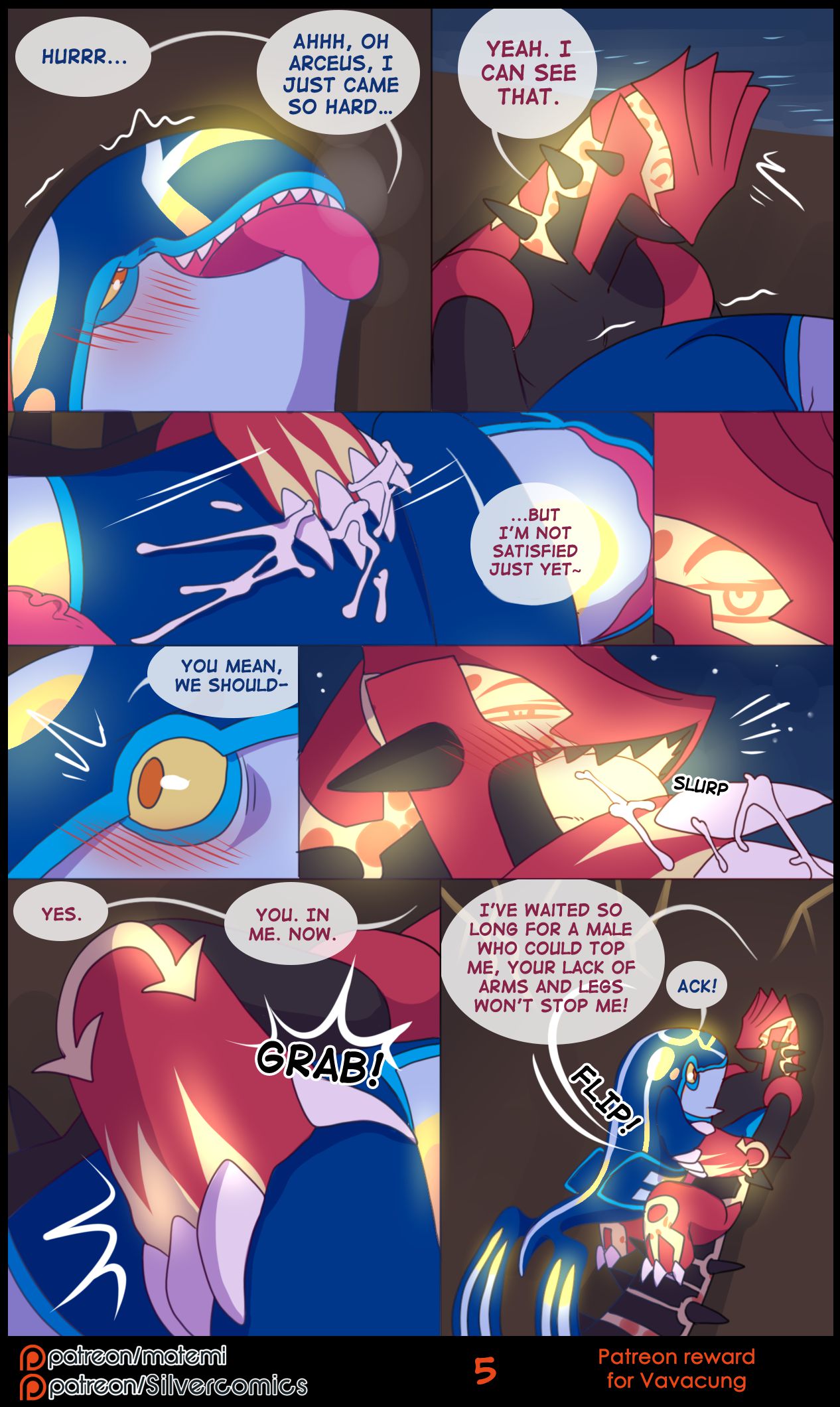 Groudon x Kyogre (Pokemon) [Matemi] 1 . Groudon x Kyogre - Chapter 1 (Pokemon) [Matemi] – page 5