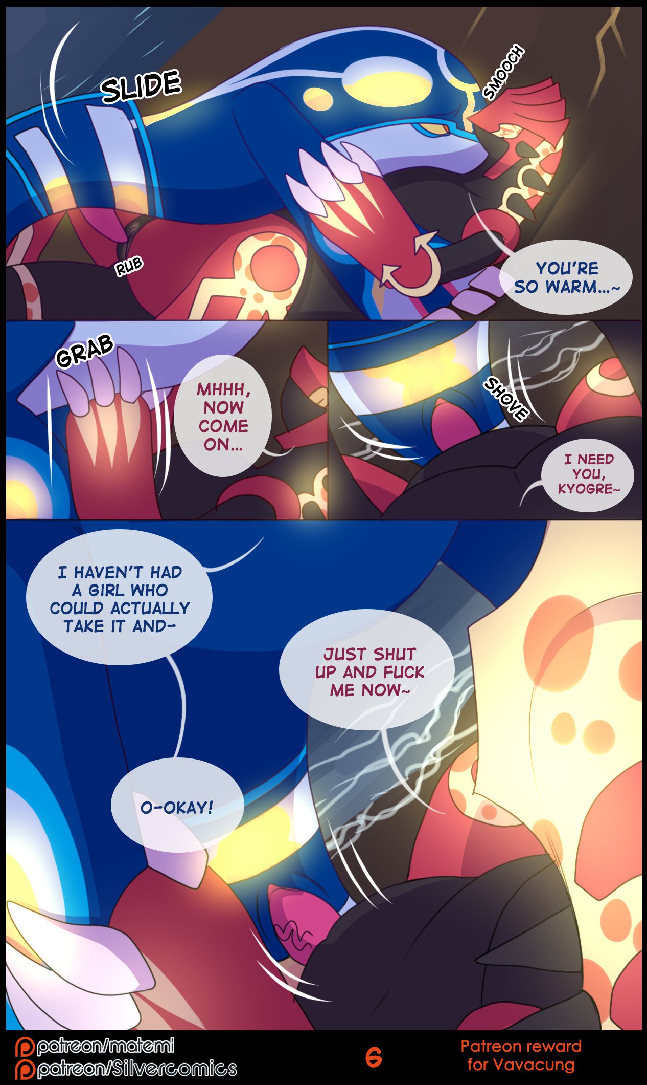 Groudon x Kyogre (Pokemon) [Matemi] 1 . Groudon x Kyogre - Chapter 1 (Pokemon) [Matemi] – page 6