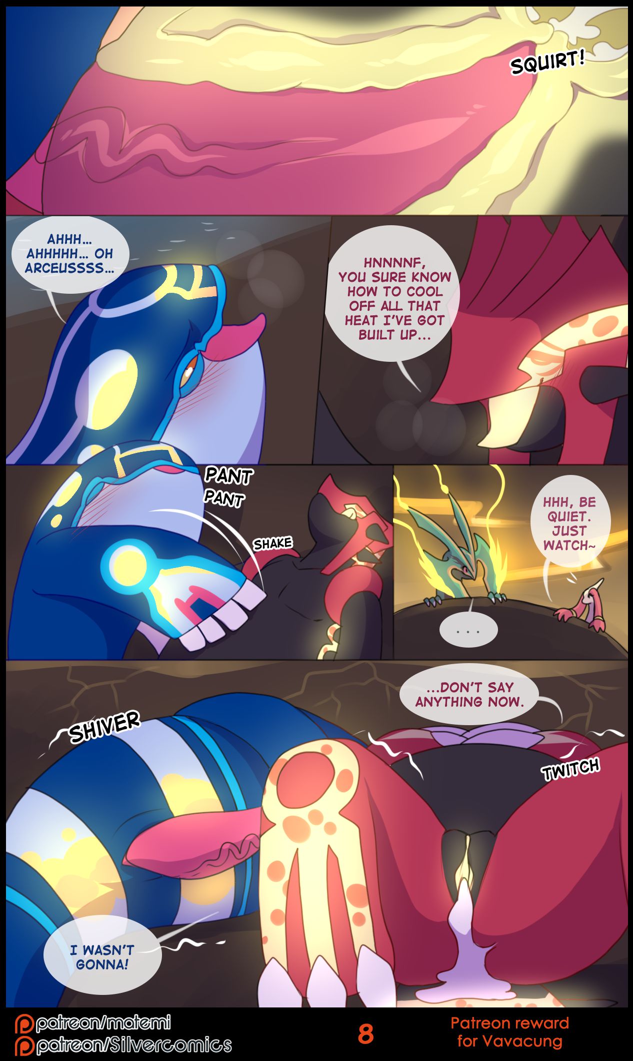 Groudon x Kyogre (Pokemon) [Matemi] 1 . Groudon x Kyogre - Chapter 1 (Pokemon) [Matemi] – page 8